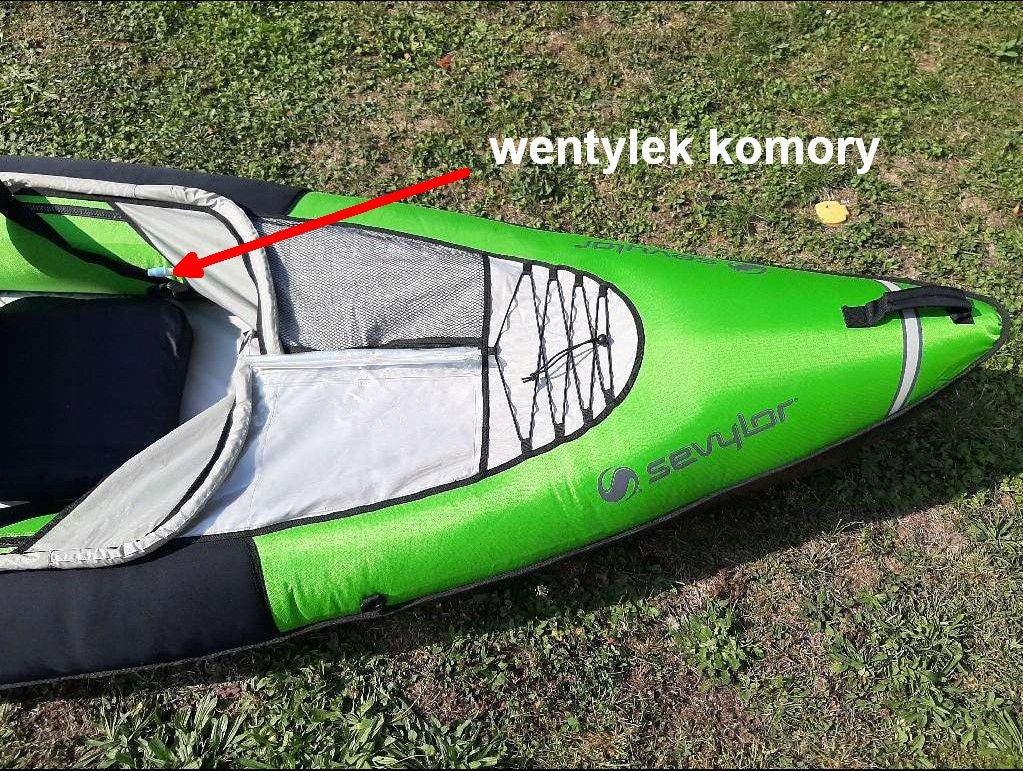 Spare compartment for kayak Sevylor YUKON KCC 380 Number of seats not specified