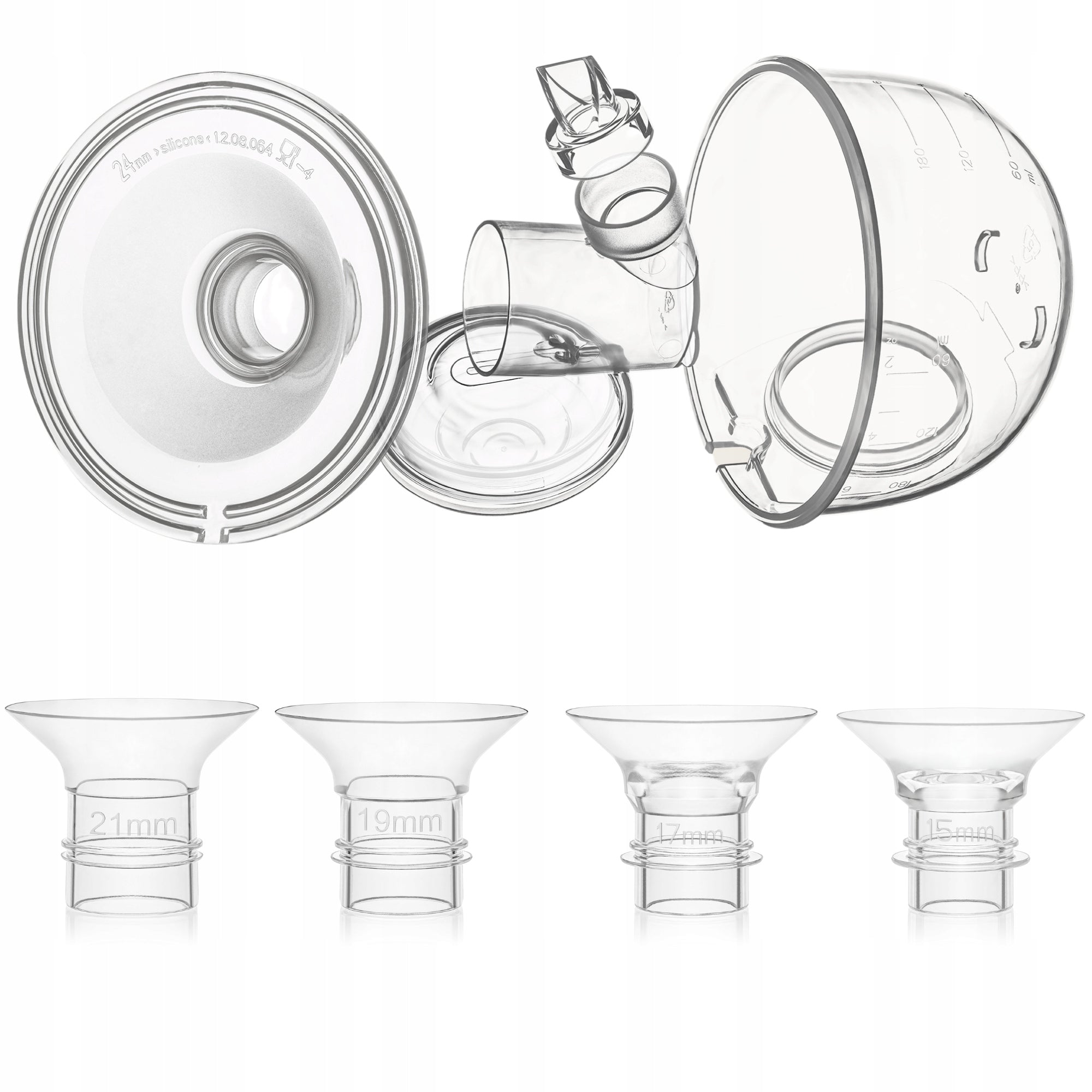 Spare parts for breast pump replacement accessories LIONELO Fidi Free Simple Packaging status original