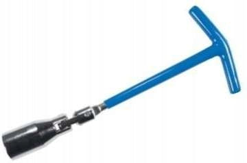 Spark plug wrench 21 mm articulated
