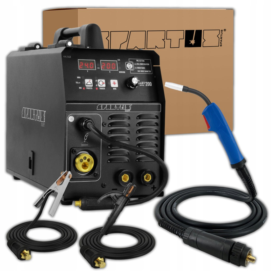 Spartus EasyMIG 200 3w1 200A SYNERGY welder