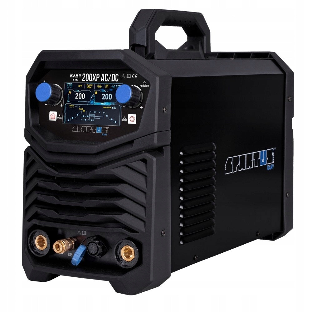 Spartus EasyTIG 200XP AC/DC welder with TIG handle + aluminium accessories Packaging status original