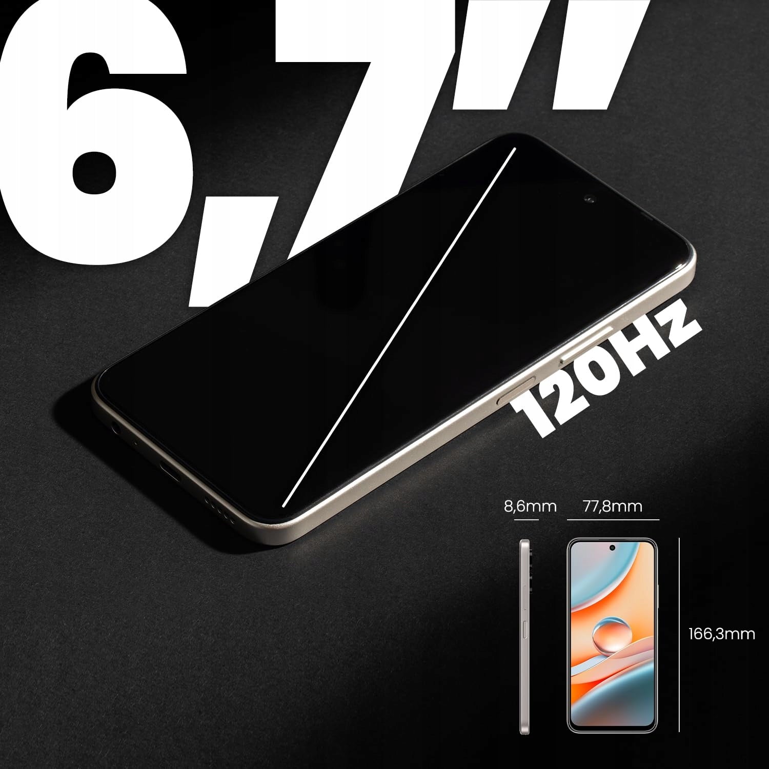 Spc Discovery 3 Pro 6.7'' IPS 120Hz 8GB 256GB Dual Sim NFC eSIM Brand SPC