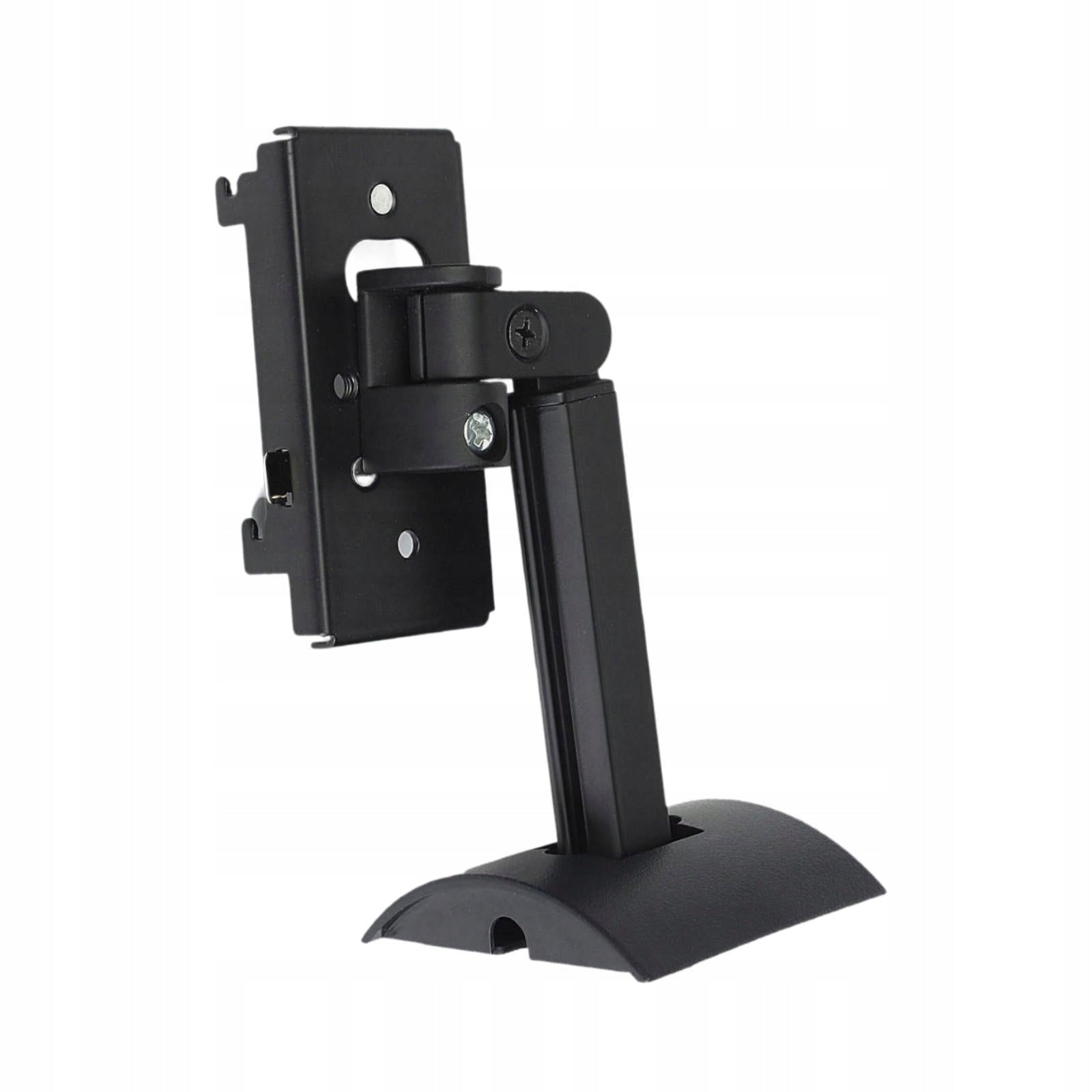Speaker Ceiling Mount Wall Speaker Holder Simple Sturdy Metal Mount Black Model Adjustable Swivel Tilt Speaker Wall Mount Bracket