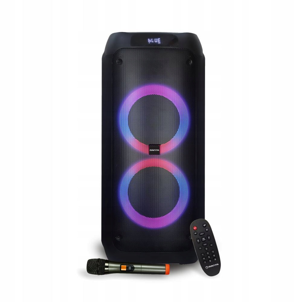 Speaker Manta Attis SPK0802B120 120W Bluetooth Karaoke Manufacturer code MA417