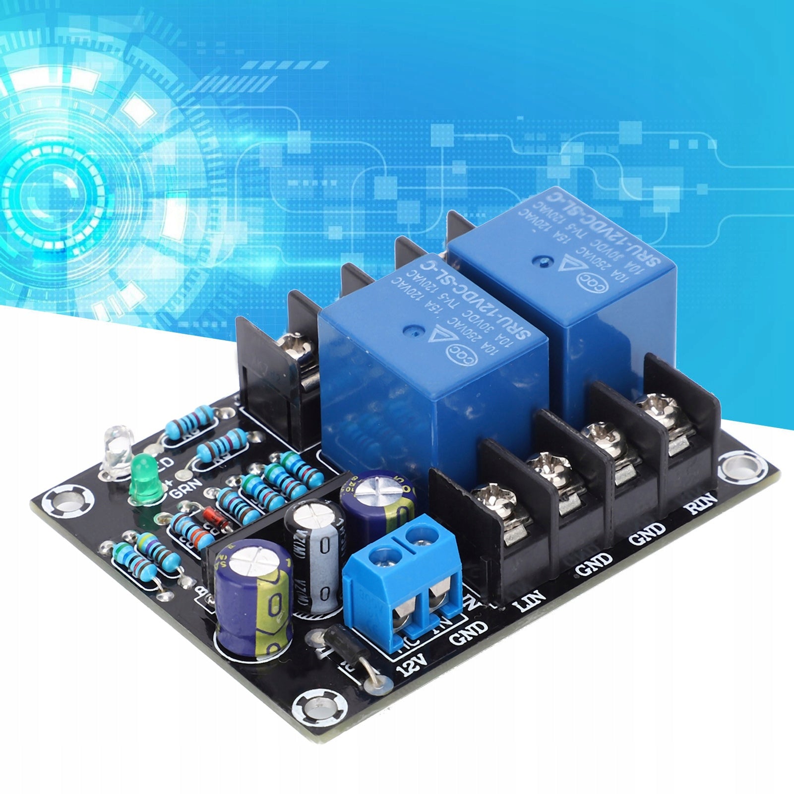 Speaker Protection Board Delay Module Packaging status original