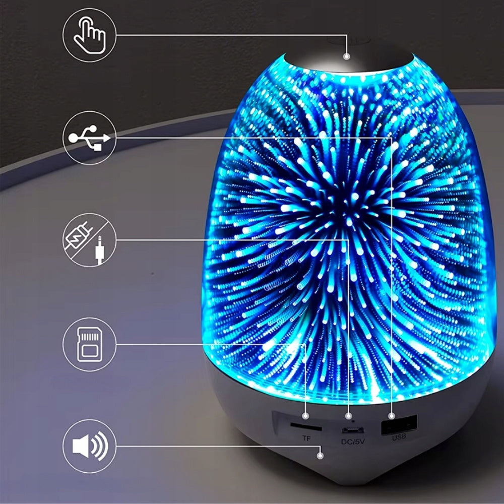 Speaker night light for child gift for boy's day radio usb bass Packaging status original