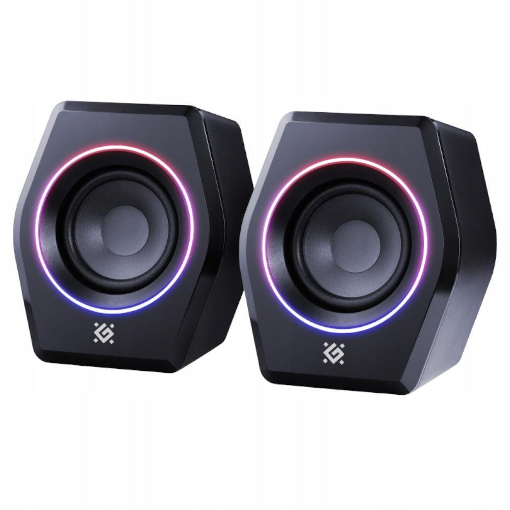 Speakers Defender SOLAR 9 2.0 10W Bluetooth USB RGB backlight