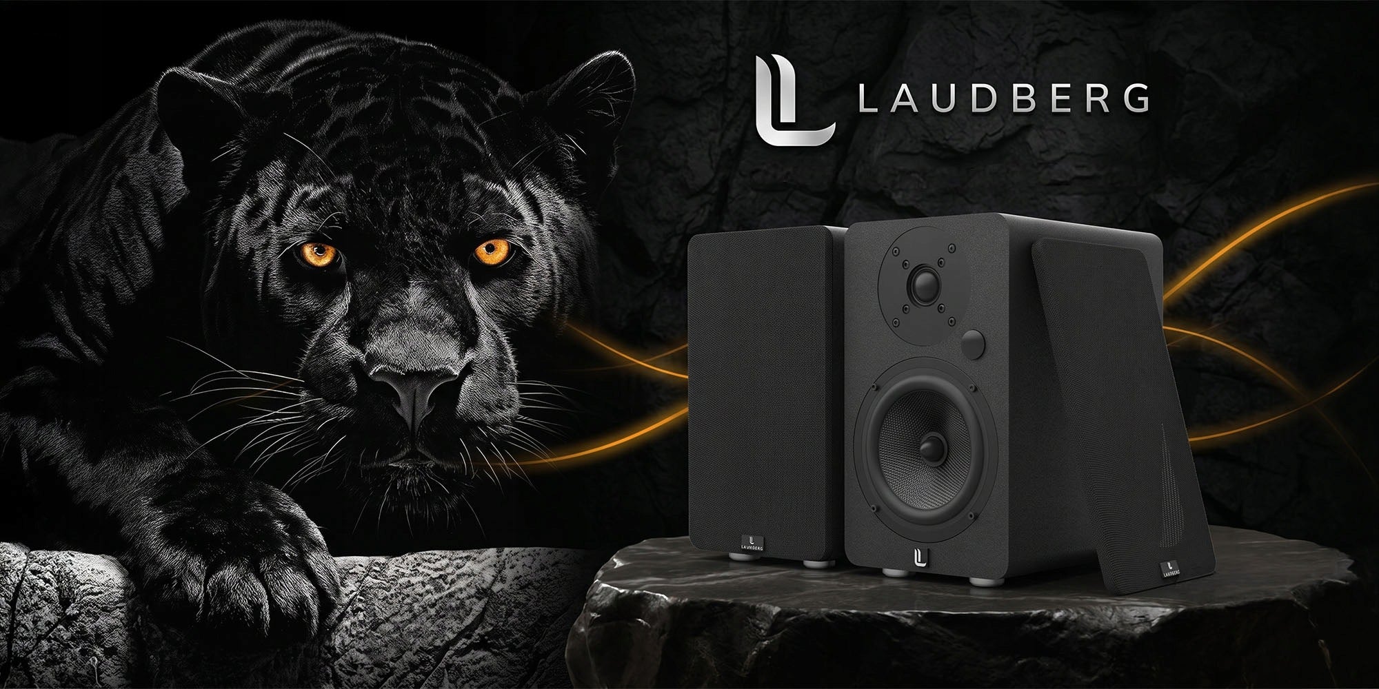 Speakers Stereo Speakers Stand shelf Laudberg S1 PRO 100W Packaging status original