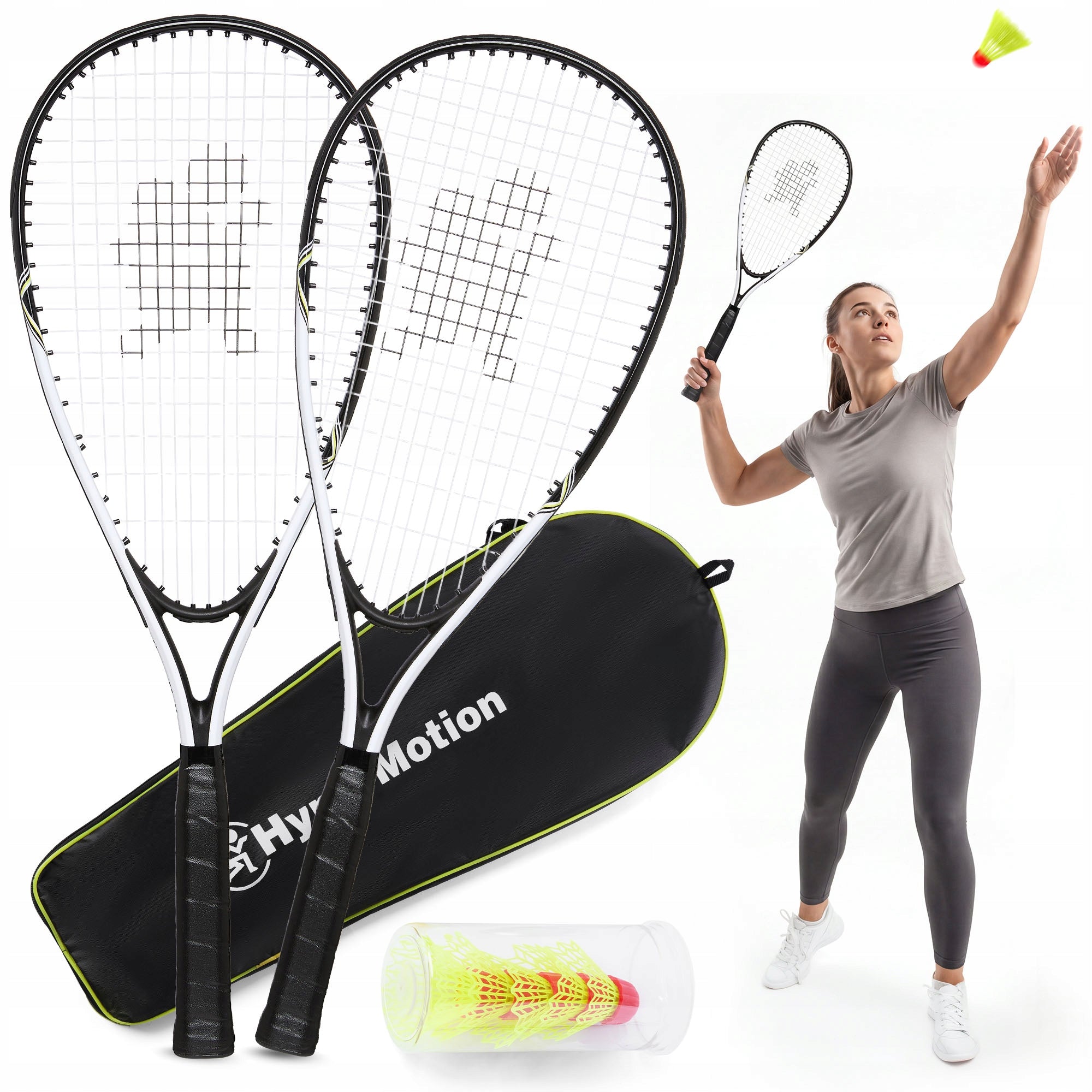 Speed Badminton Hypermotion – 2 Rockets, 5 Speed Dart, Bag
