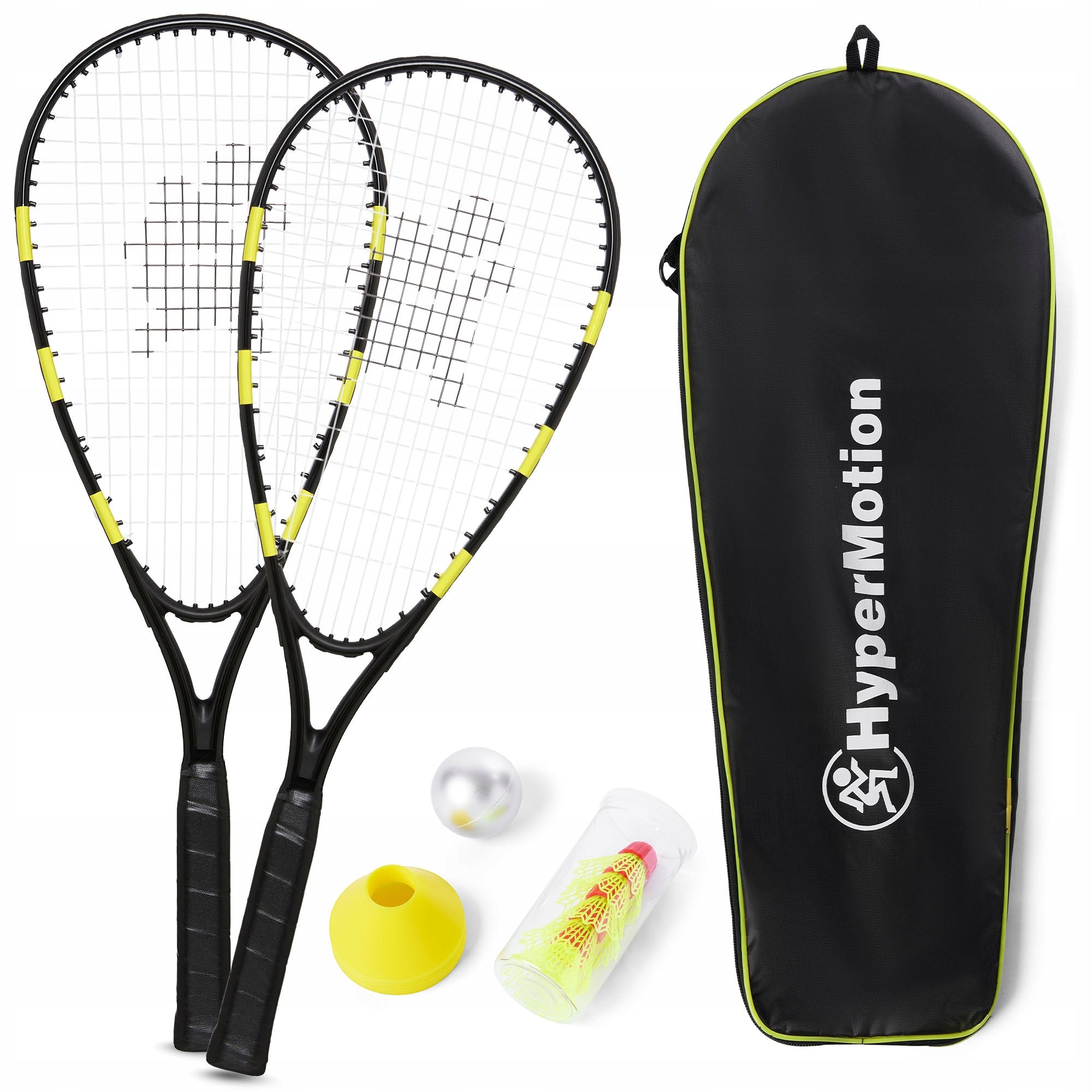 Speed Badminton Hypermotion – Set of 2 Rockets, 5 Darts, Ball, Bag Manufacturer code HYP115 BDM SPEED SET
