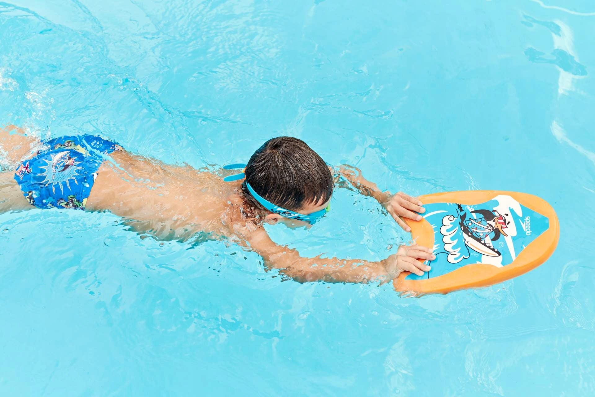 Speedo Turtle Printed Float chima azue blue/fluro orange Product weight with unit packaging 0.145 kg