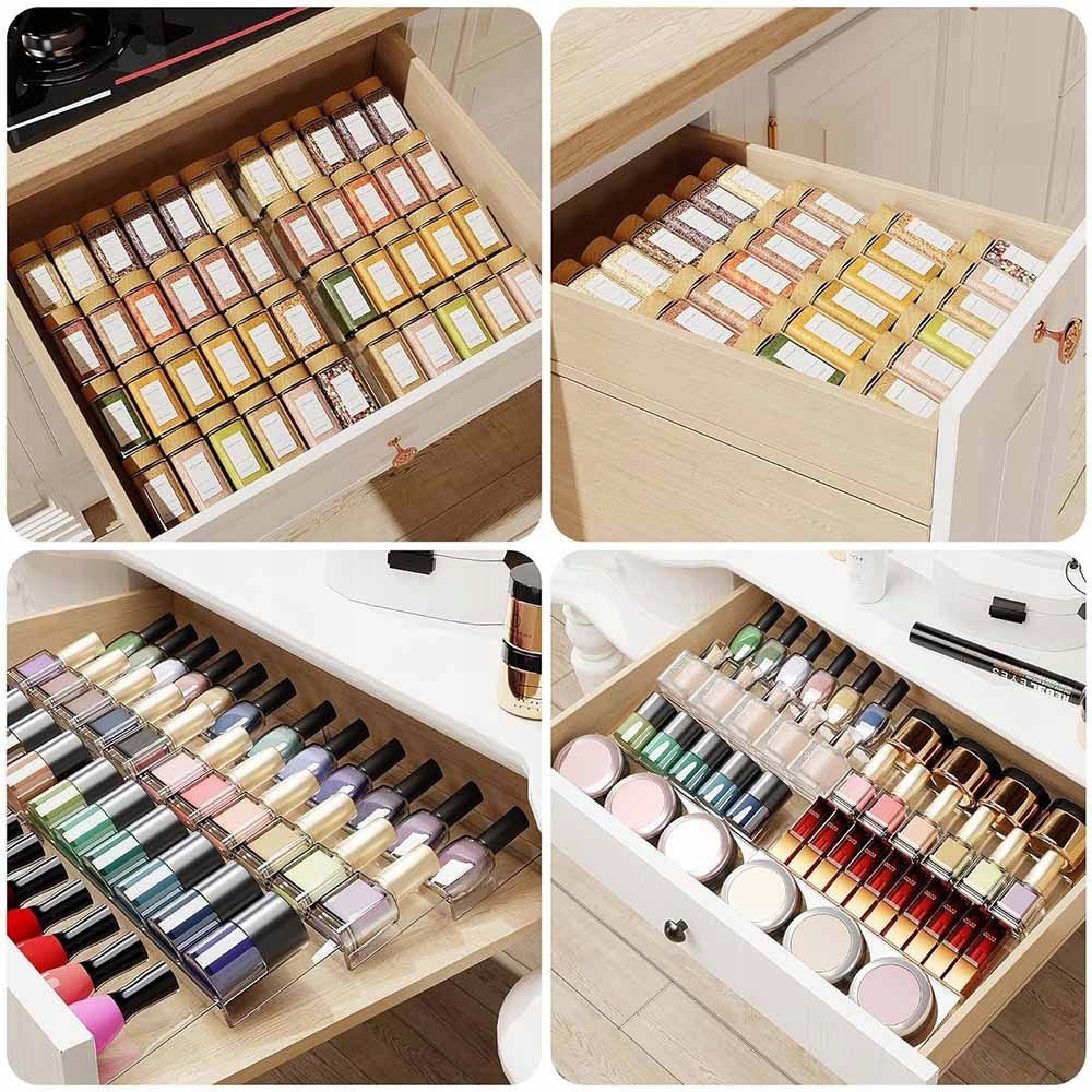 Spice Drawer Organizer, Clear, Adjustable Manufacturer code 11788