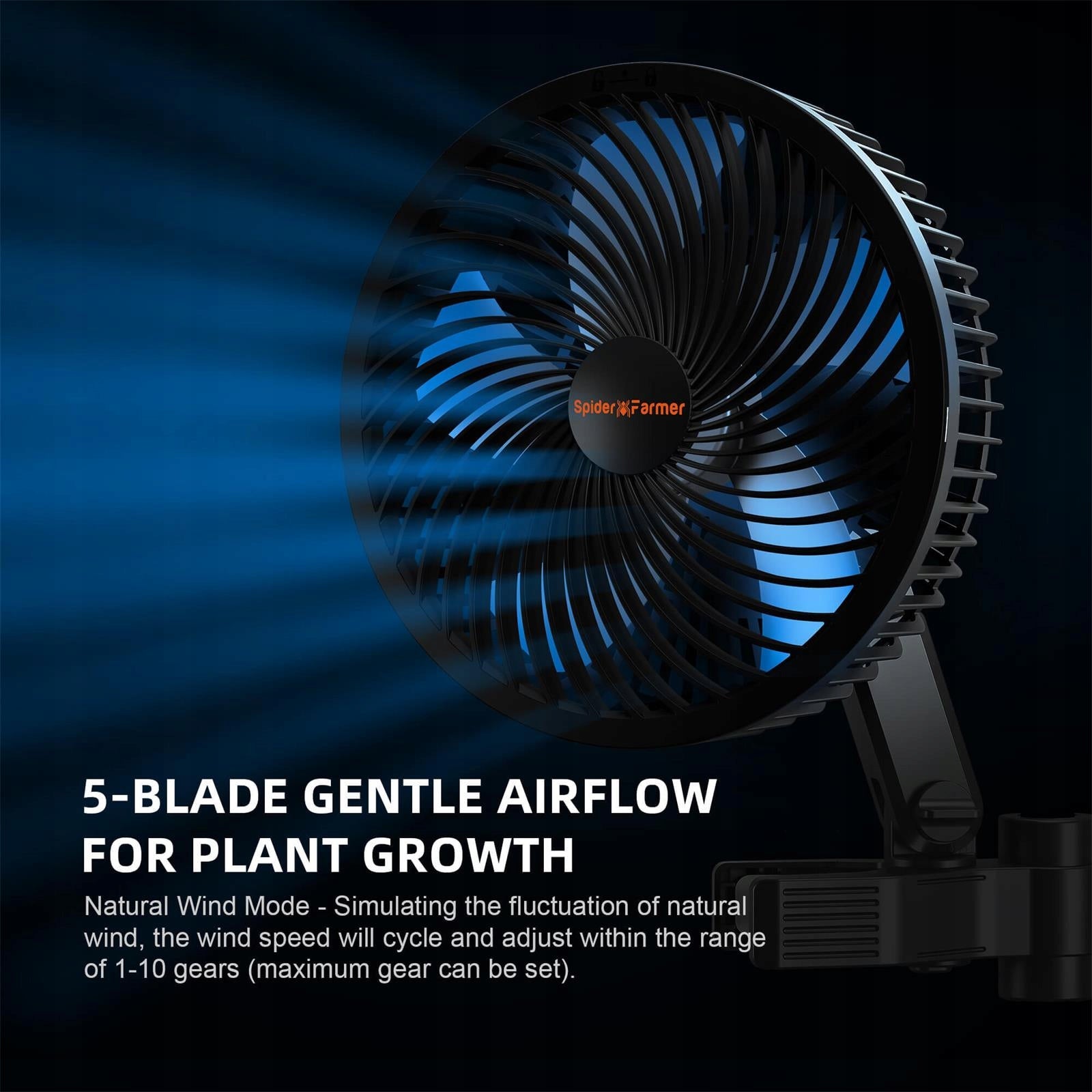 Spider Farmer SF2000 LED+1.2x0.6m Grow Tent Kit+6” Clip Fan+4” Ventilation Number of side walls 4 walls