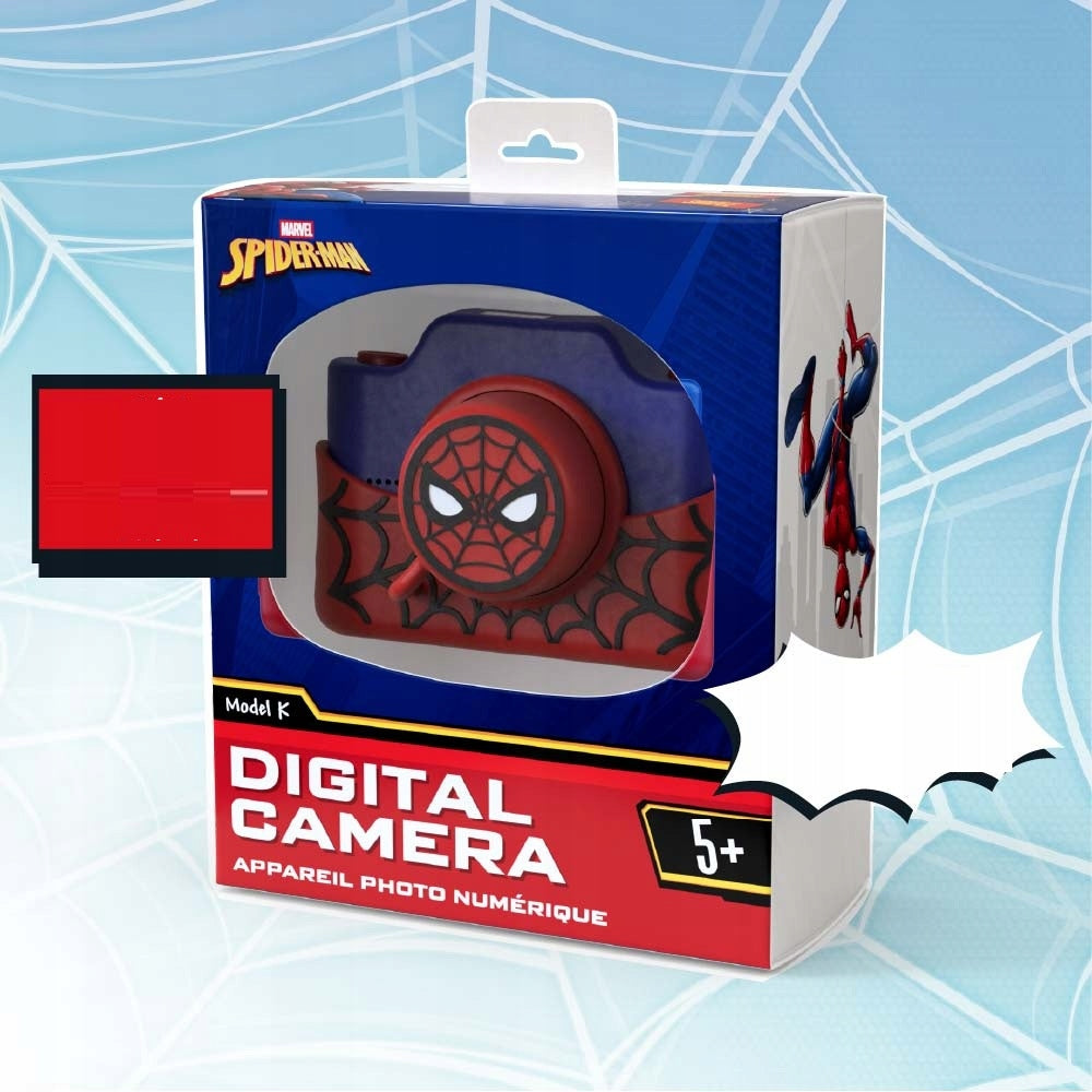 Spider-Man Digital Camera 32MP 1080p 3" HD 2x Selfie Lens + 32GB Card Brand no brand