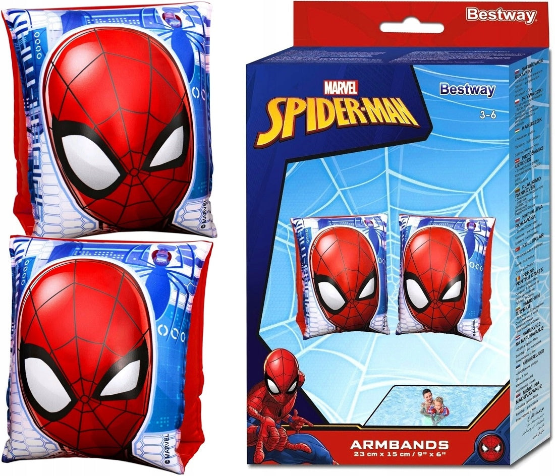 Spider-Man Swimming Sleeves Bestway 23x15 cm Inflatable Children 98001