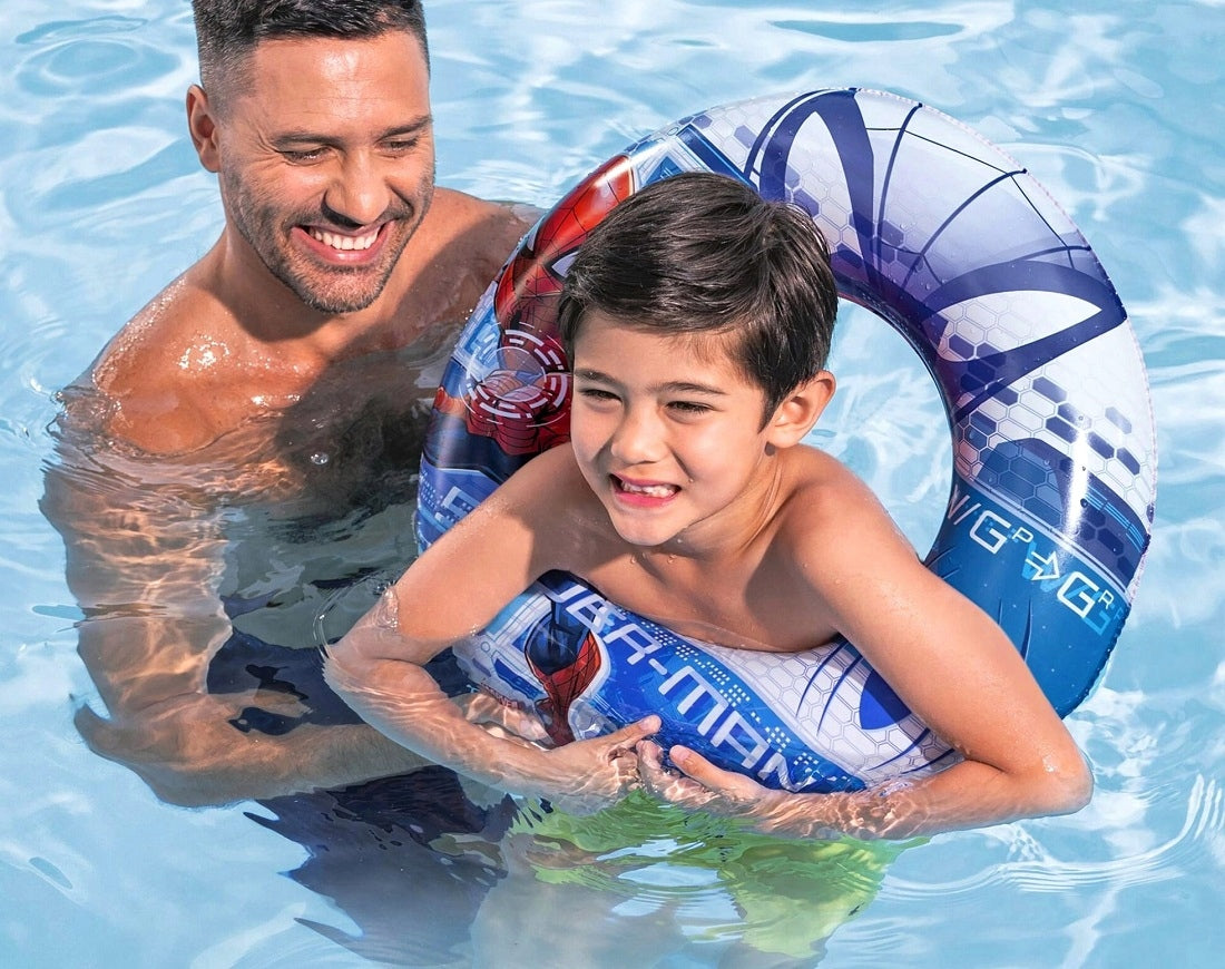 Spider-Man swimming wheel 56 cm Bestway inflatable for children 98003 Packaging status original