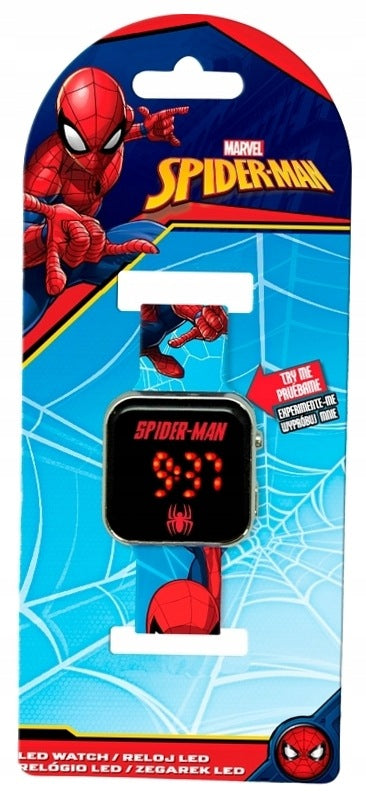 Spiderman SPD4987 Calendar LED Watch