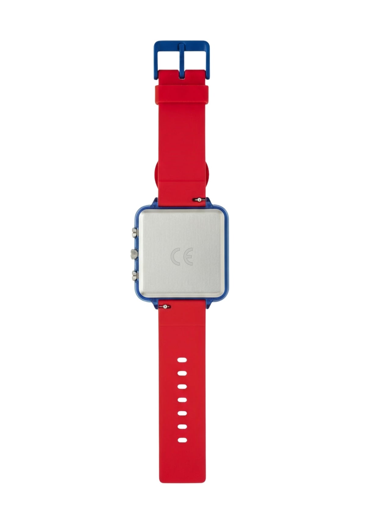 Spiderman educational watch, red-blue, metal/plastic, universal Brand Disney