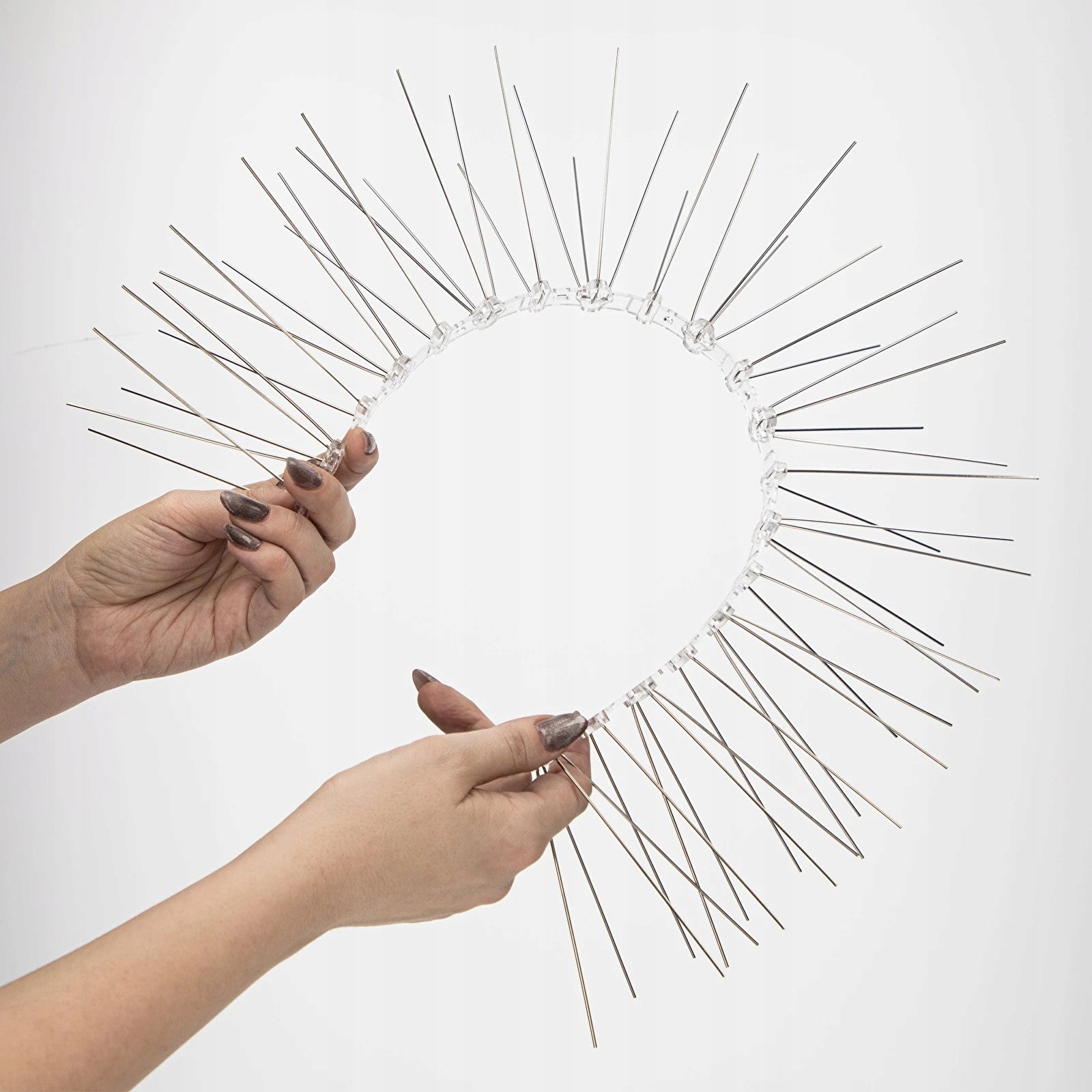 Spikes for birds pigeons 50 cm strong stainless very dense against birds Product weight with unit packaging 0.1 kg