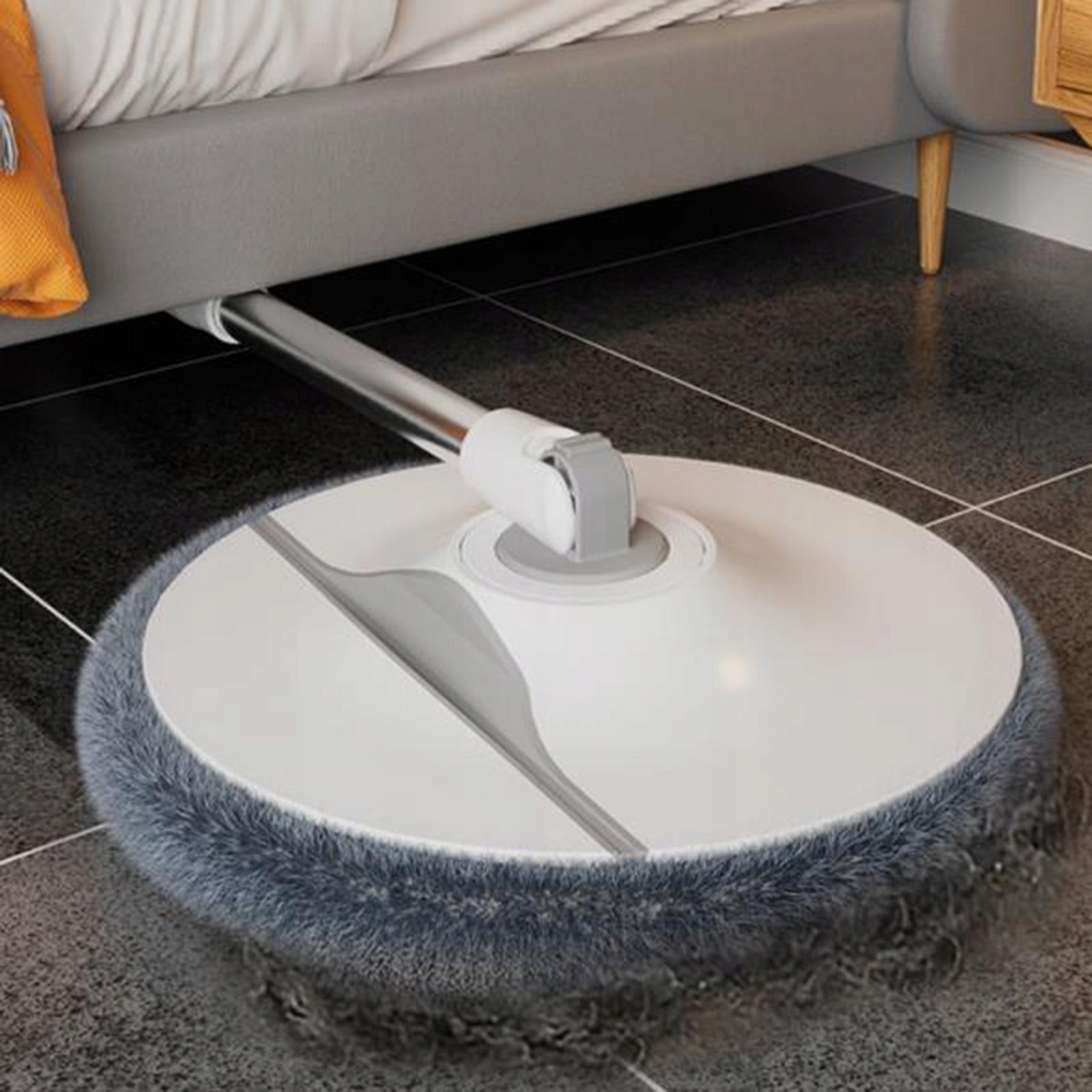 Spin Mop and Bucket Set Microfiber Round Head with Dual Water Chambers for Packaging status original