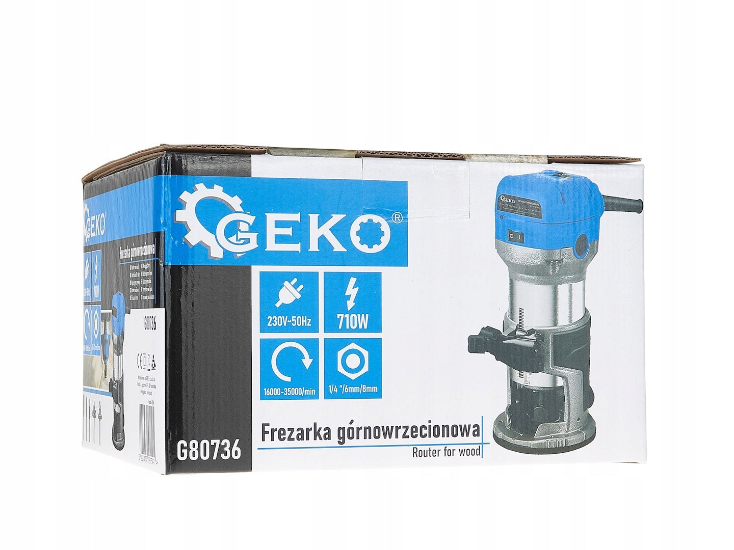 Spindle milling machine 710W with adjustable speed Series G80707