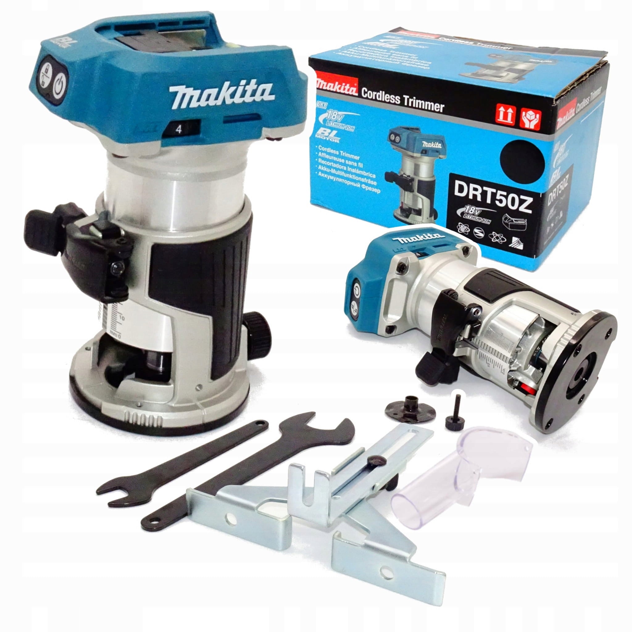 Spindle milling machine with adjustable rotation Makita DRT50Z 18V LXT BODY