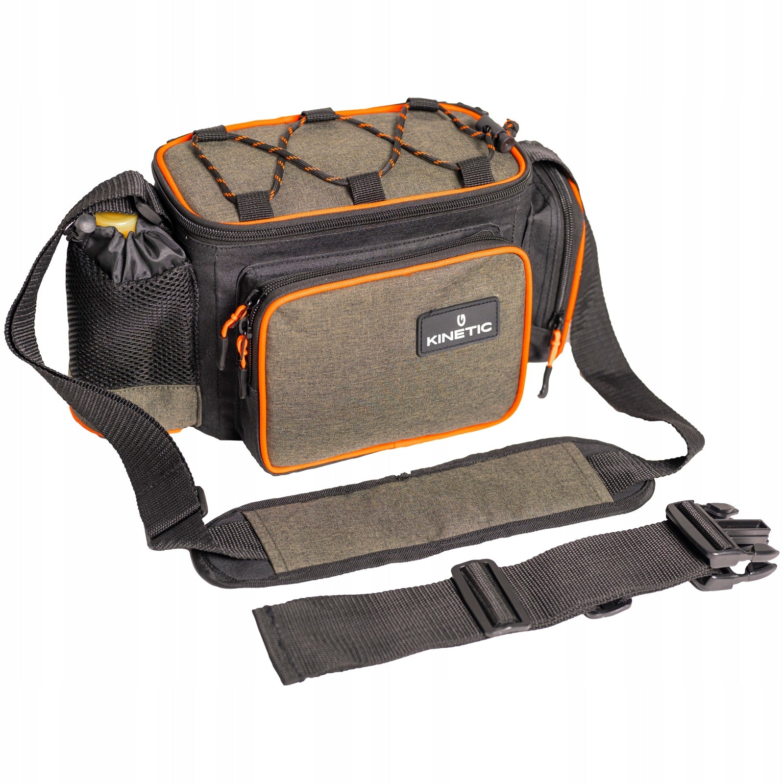 Spinning Fishing Bag with Bait Box Accessories - WATERPROOF Brand Kinetic