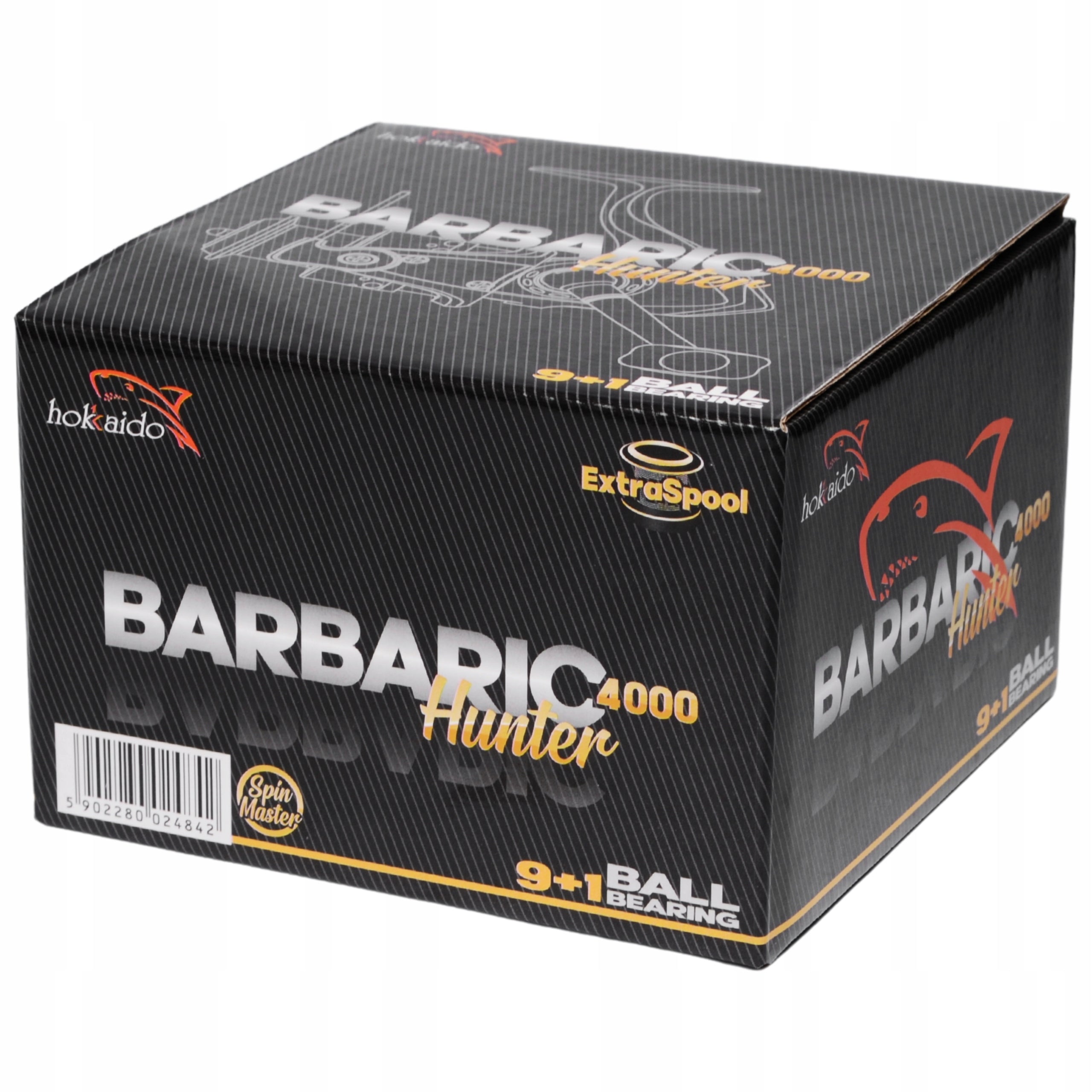 Spinning Reel Hokkaido Barbaric Hunter 2000 10-Bearing with Stock Size 2000