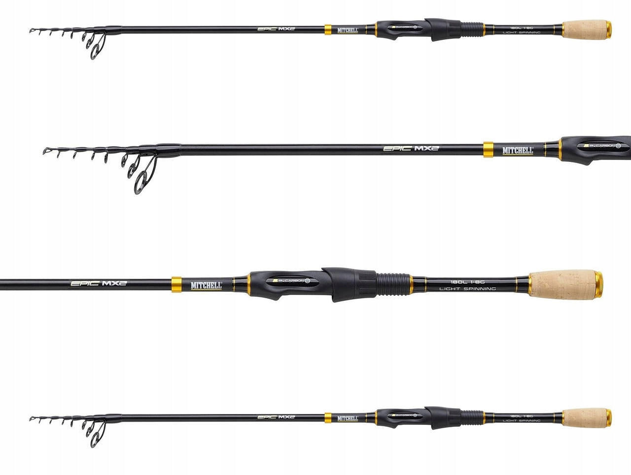 Spinning Rod EPIC MX2 2,10 m 5-15 g 6 sections