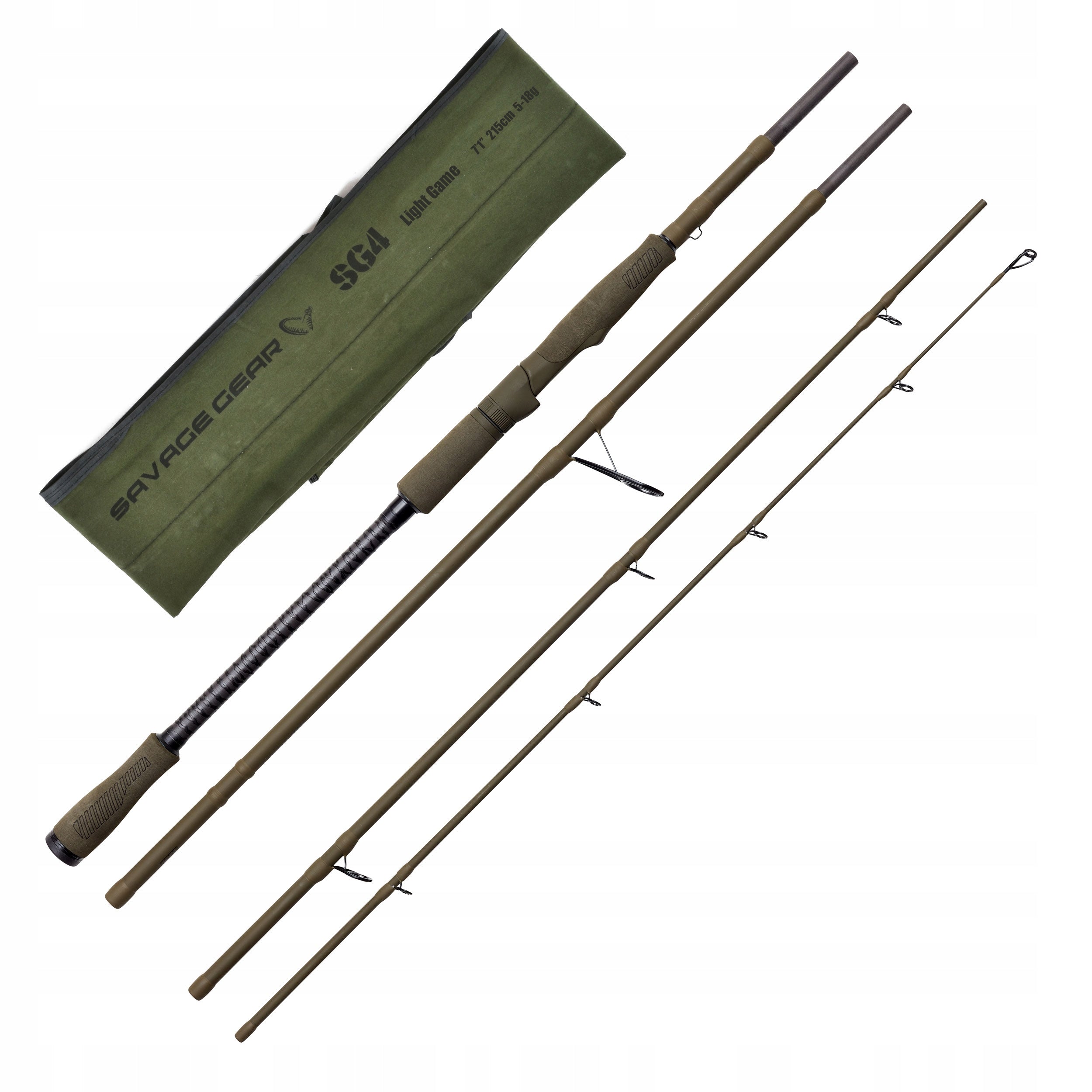 Spinning Rod Savage Gear SG4 Light Game 2.15m 5-18g IV