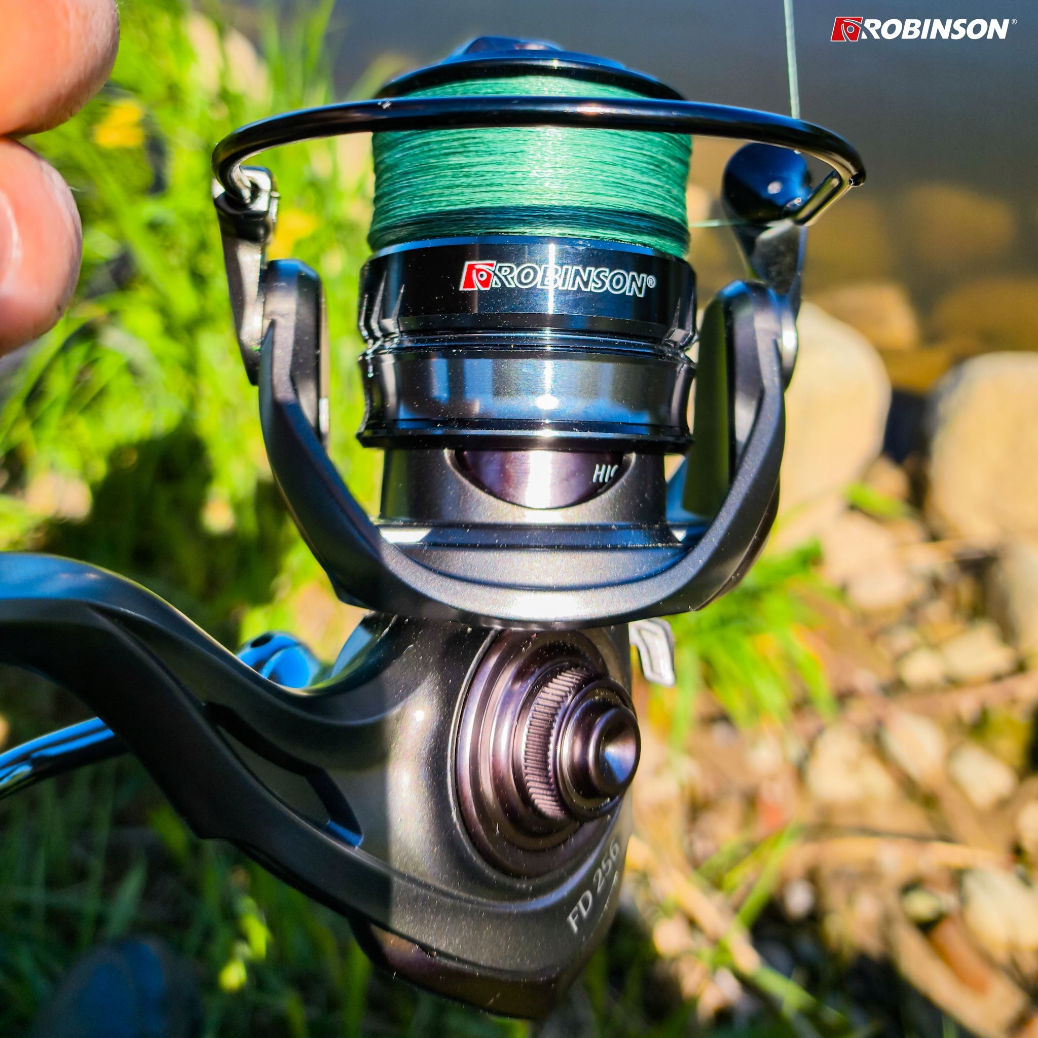 Spinning reel 3000 Robinson SUZUKA FD 306 for PIKE Spining 12KG Model Suzuka High Speed FD 306 6.2:1