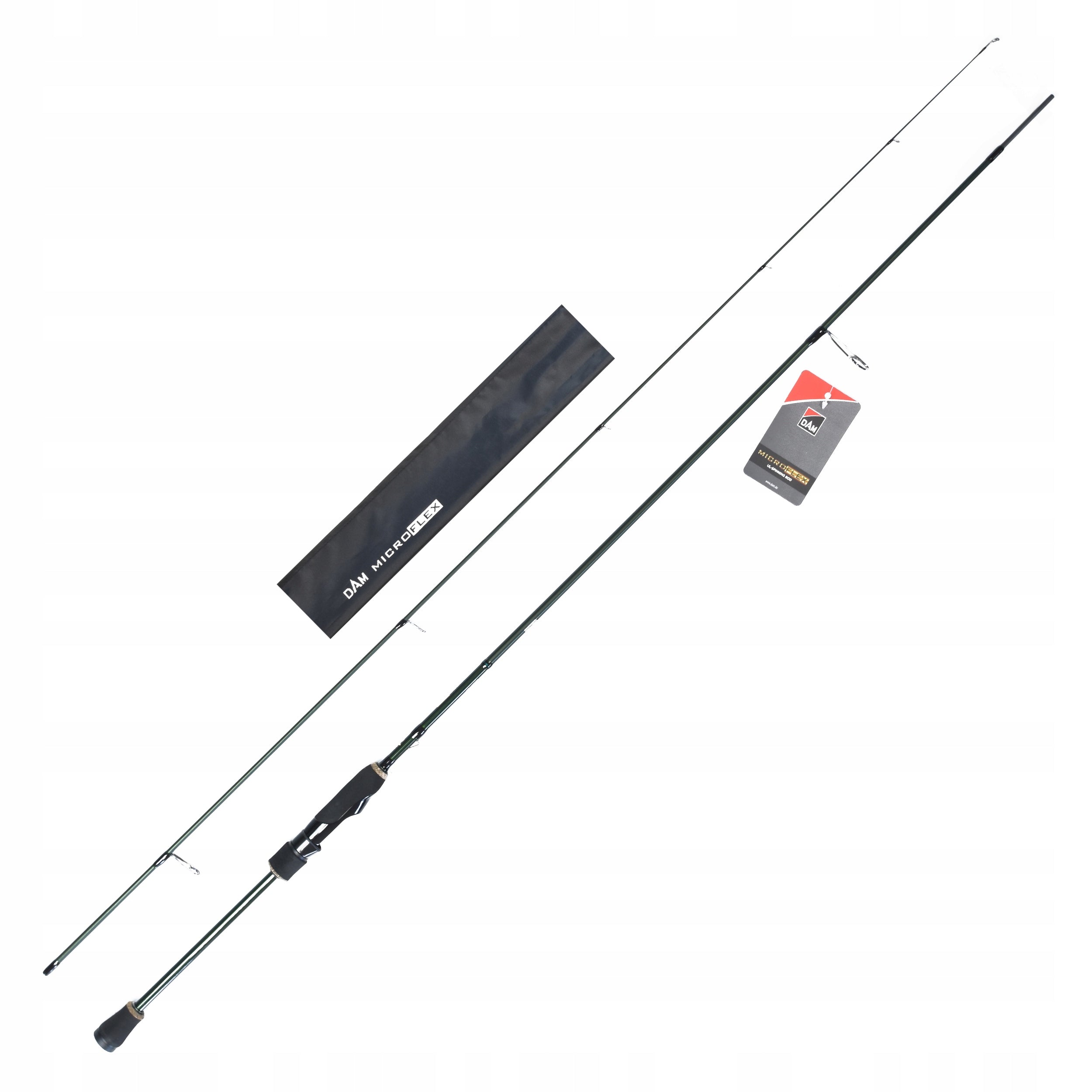 Spinning rod DAM Microflex 2 2.51m 3-15g for trout perch chub