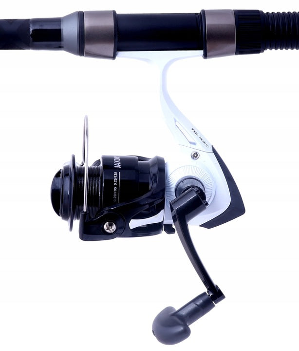 Spinning set FISHING ROD + REEL + FISHING LINE for spinning JAXON pike Rod construction type segmented