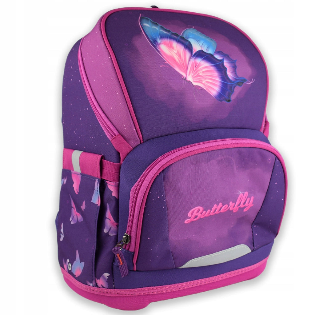 Spirit: Butterfly ergonomikus iskolatáska, hátizsák 40x29x15cm