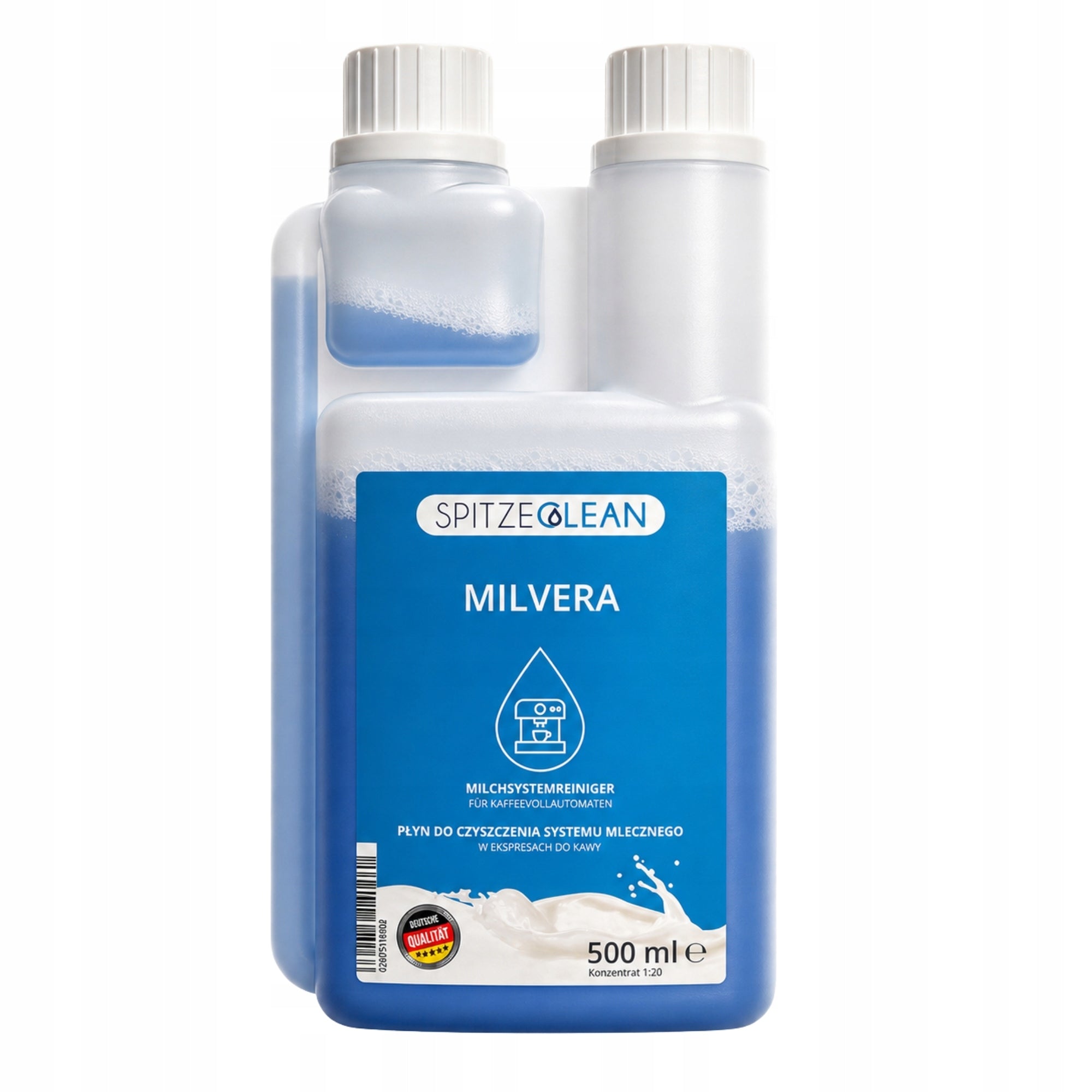 Spitze MILVERA 500 ml milk system cleaner coffee maker