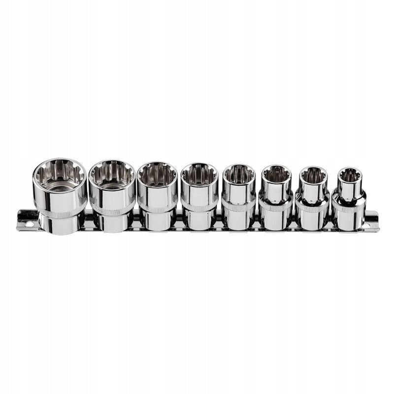 Spline sockets 1/2' set of 8 pcs. 08-651 NEO Number of items in the set 8