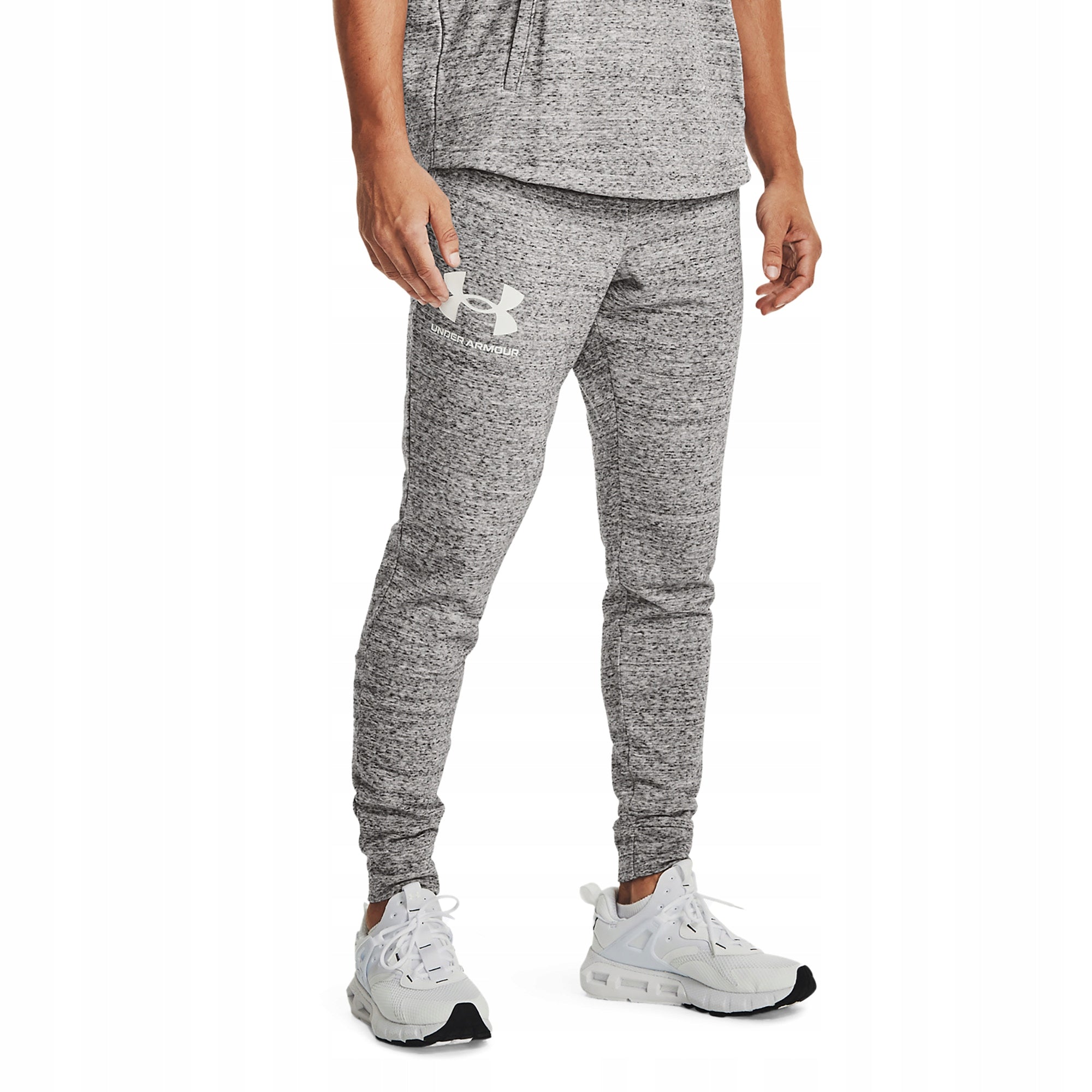 Sportinės kelnės vyrams Under Armor Rival Terry Joggers M 1361642112, pilkos