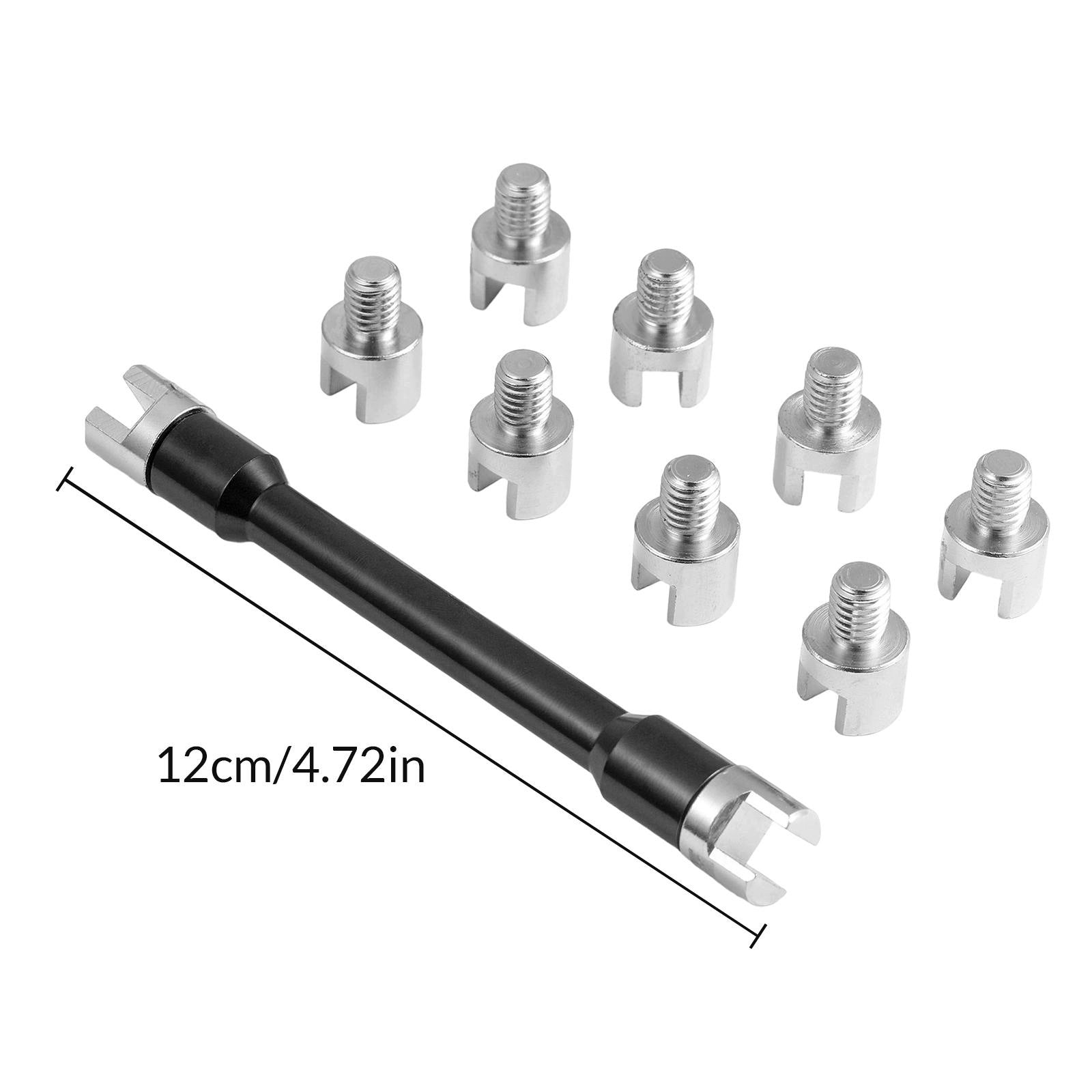 Spoke Spanner Wrench 5. .8 mm 10 in 1 with Storage Case Adjust Bicycle Rim Packaging status original