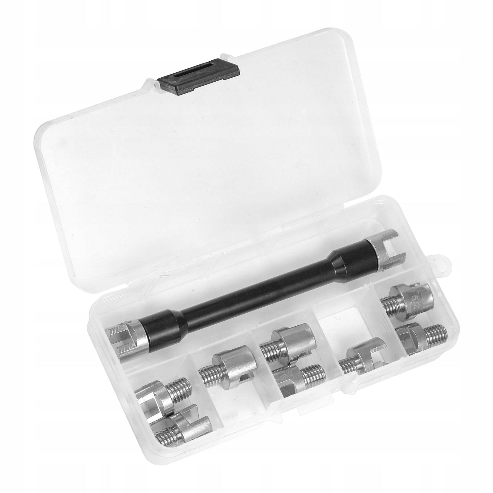 Spoke Wrench Spanner Set with Storage Case 5.0mm to 6.8mm Adjust Bicycle Brand no brand