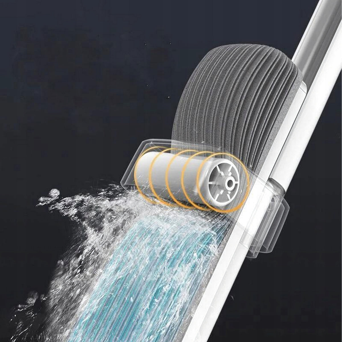 Sponge Mop for Floor Washing Squeezable Rotary for Water Absorbent Sponge Brand Realne Ceny