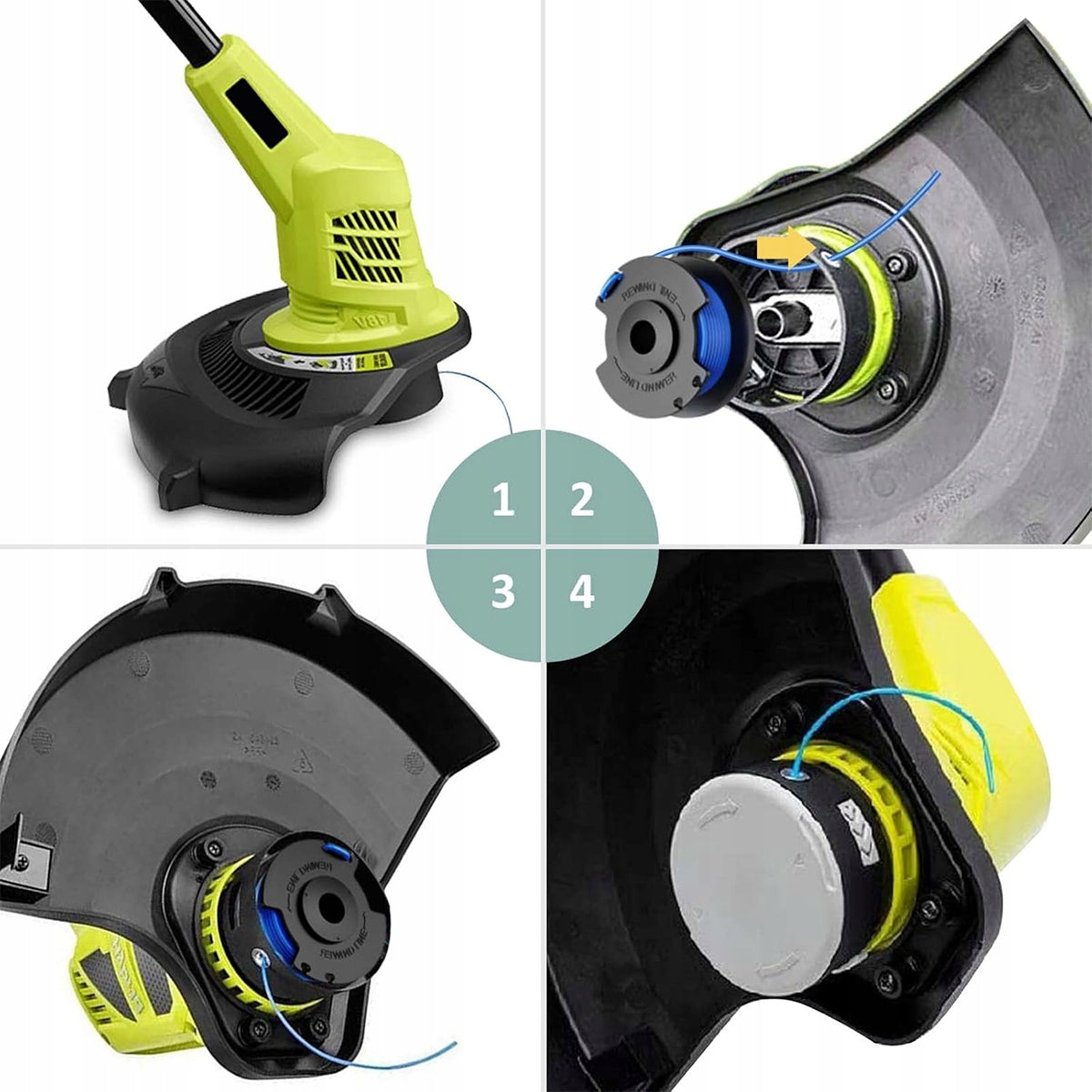 Spool with 1,65mm line for trimmer for Ryobi - 12 pieces Manufacturer code 4894940861182