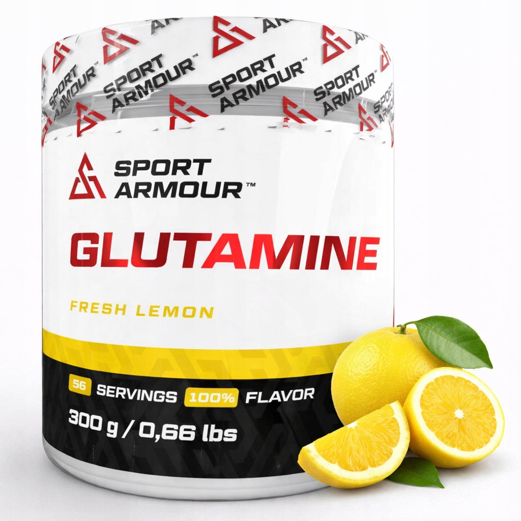 Sport Armour GLUTAMINE 300g Glutamine Amino Acids Lemon / Lemon