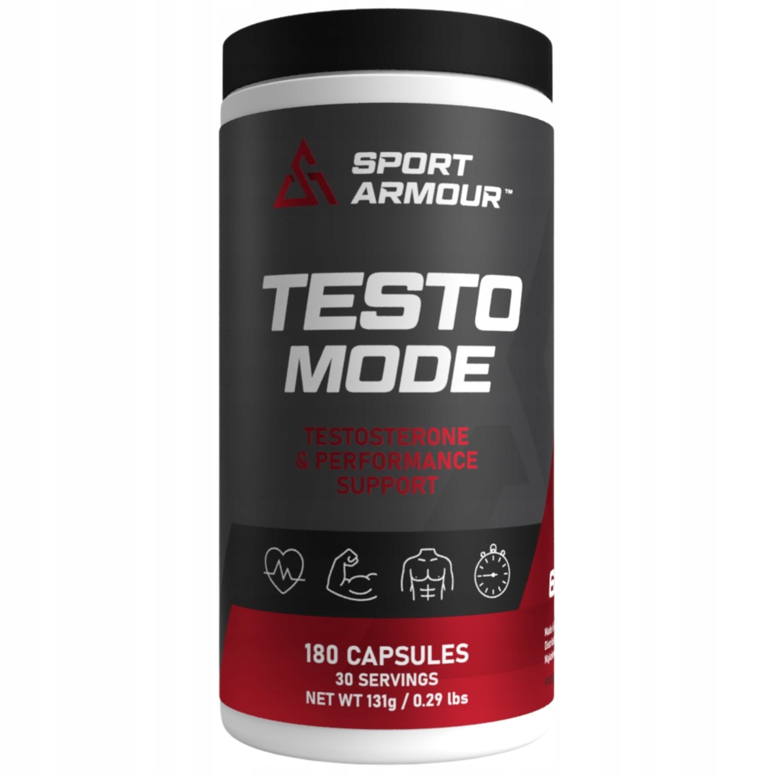 Sport Armour | Testosterone Booster | Tribulus | Ashwagandha | 180 kaps