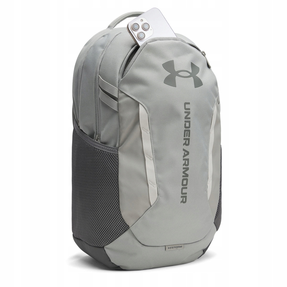 Sport training backpack Under Armour UA Hustle 6.0 Backpack Grey