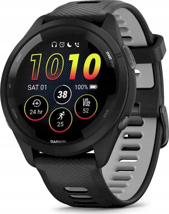 Sport watch Garmin Forerunner 265 Black and grey (010-02810-10)