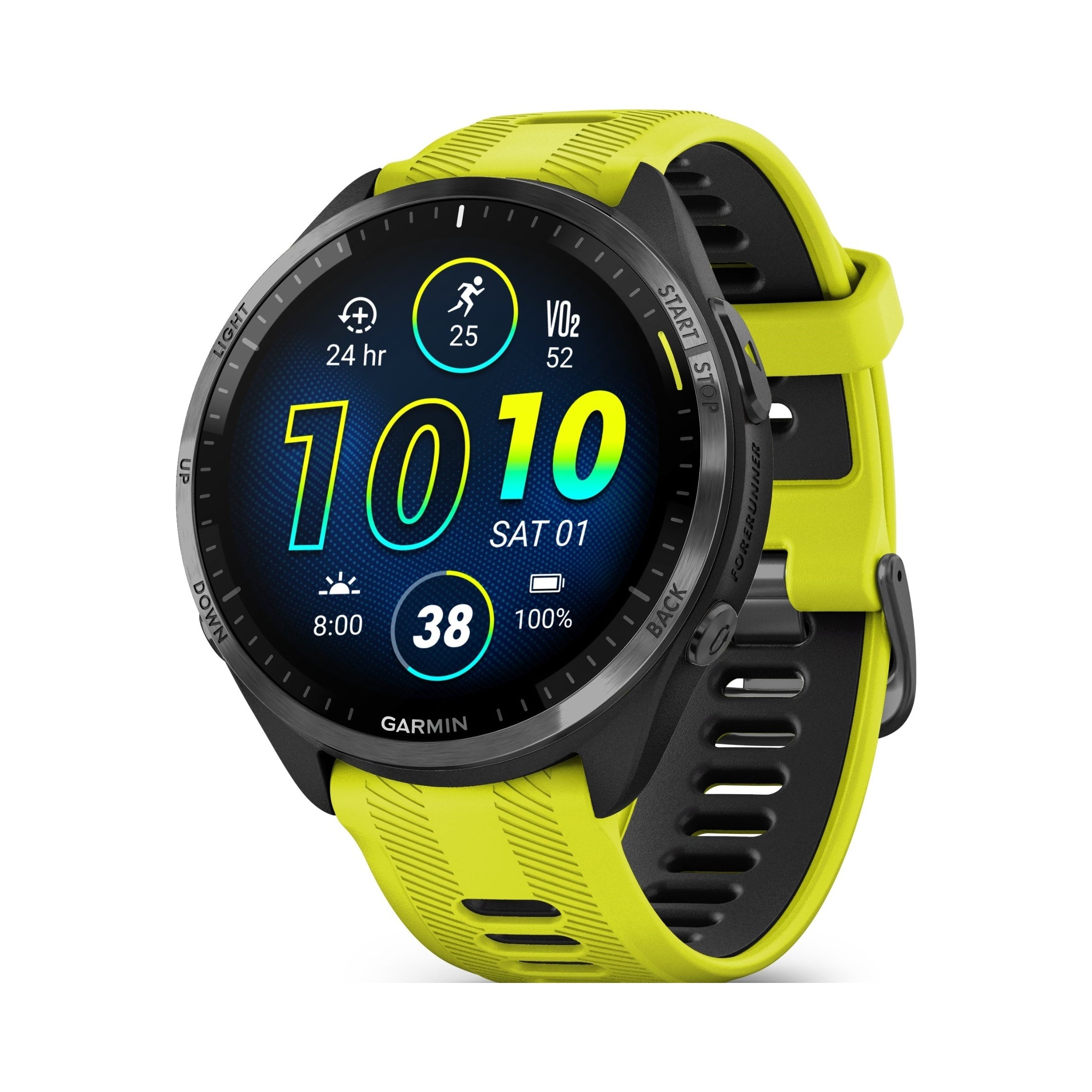 Sportovní hodinky Garmin Forerunner 965 AMOLED žluté