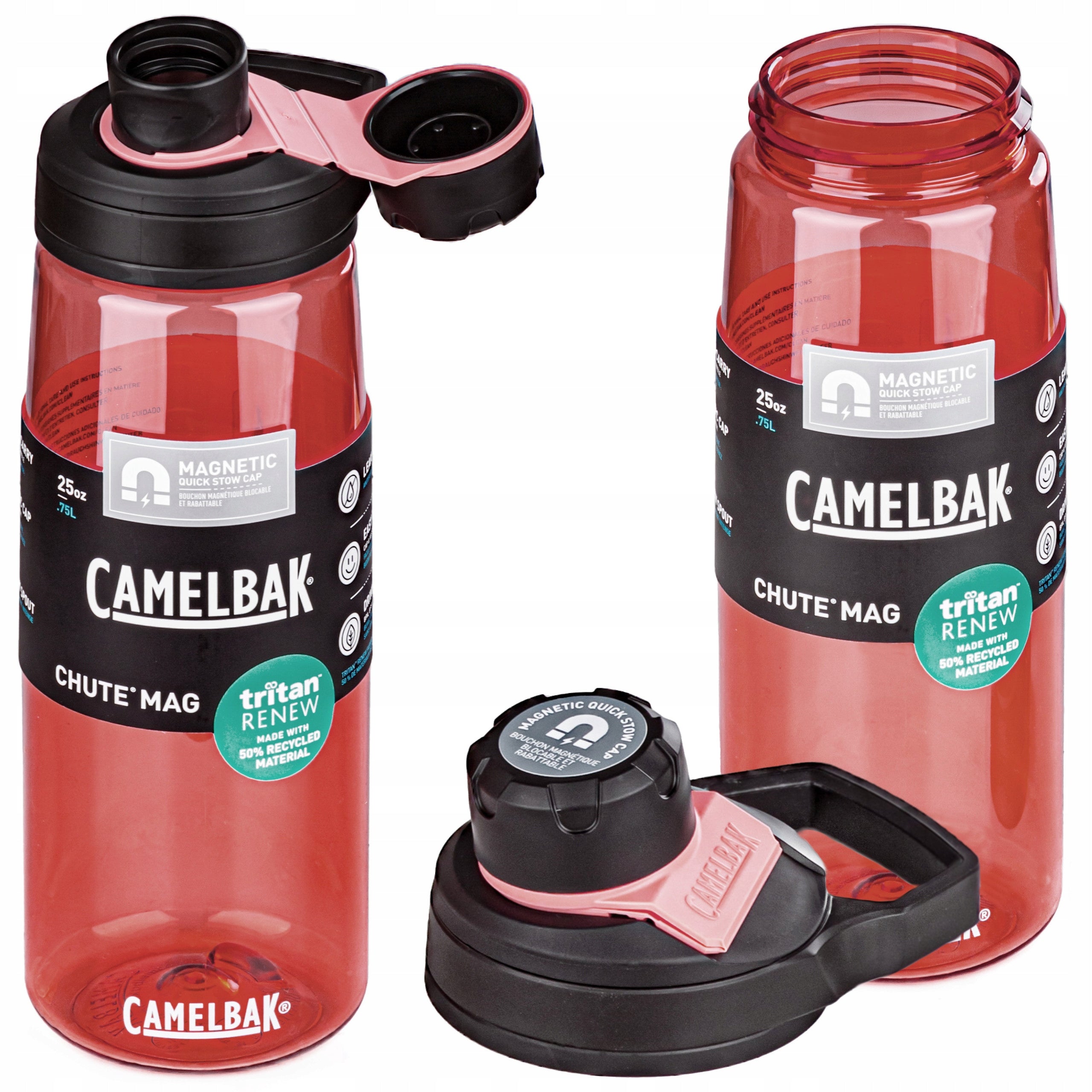 Trinkflasche Camelbak Chute Mag, 0,75 l, Rose