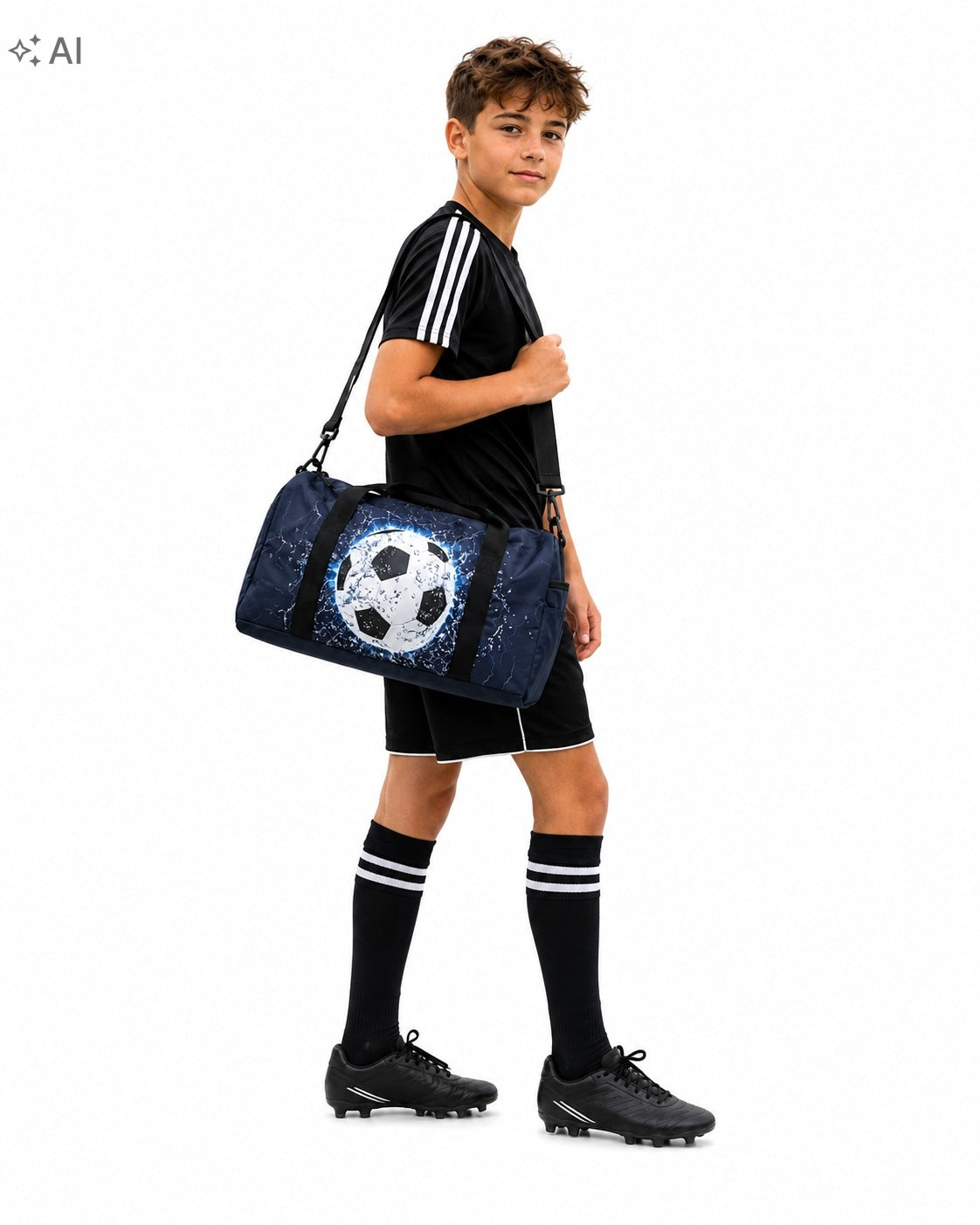 Sports Bag Football 45 cm For Swimming Pool Gym School Travel Training