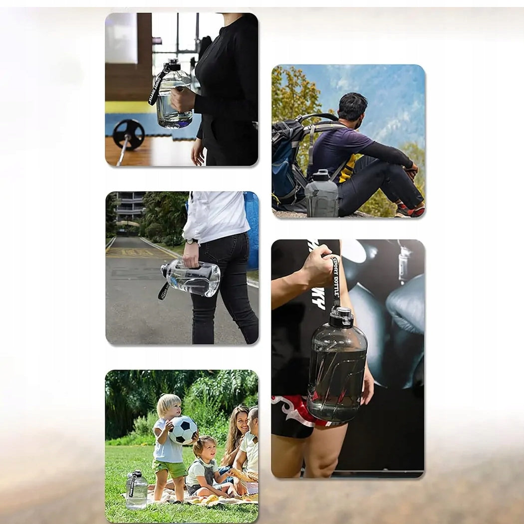Sports Bottle 1,6L Water Bottle Large Fitness Gym Holder Model BR-0206