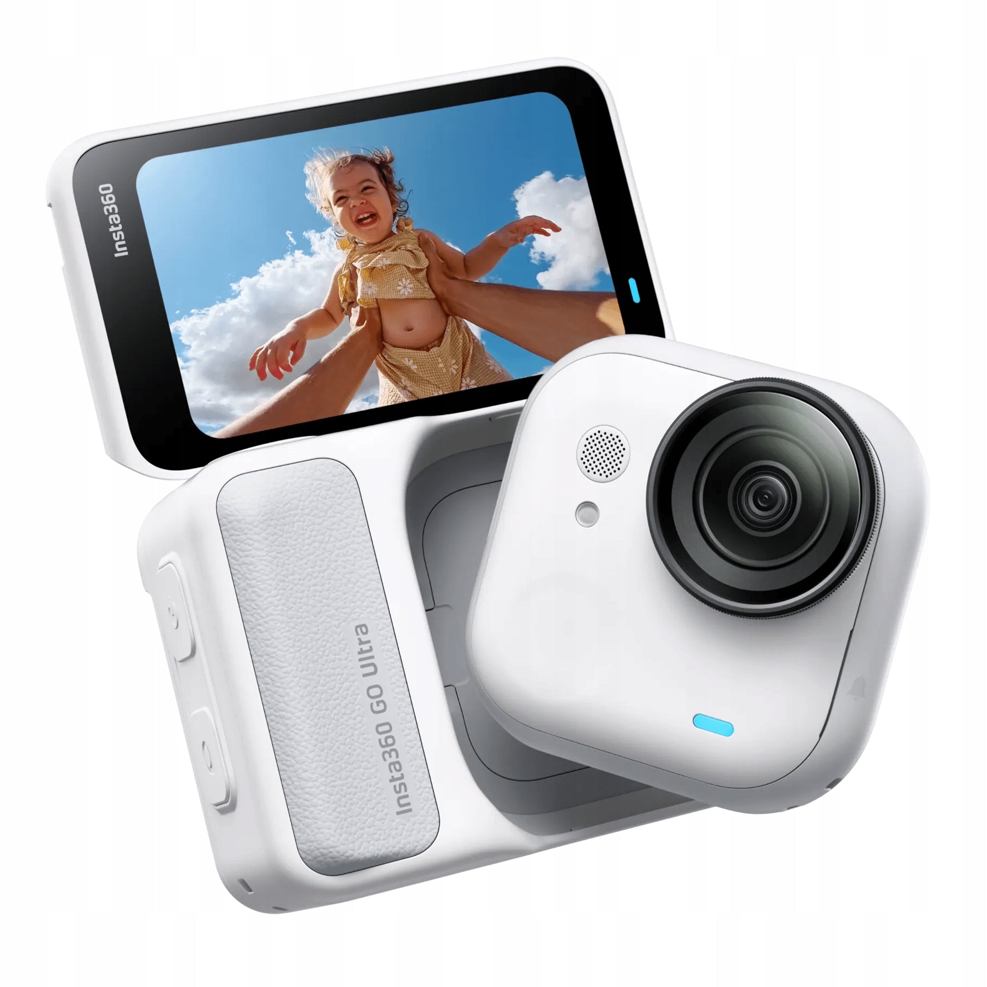 Sports Camera 4K Insta360 Go Ultra Set Creator Video 4K 60FPS White Packaging status original